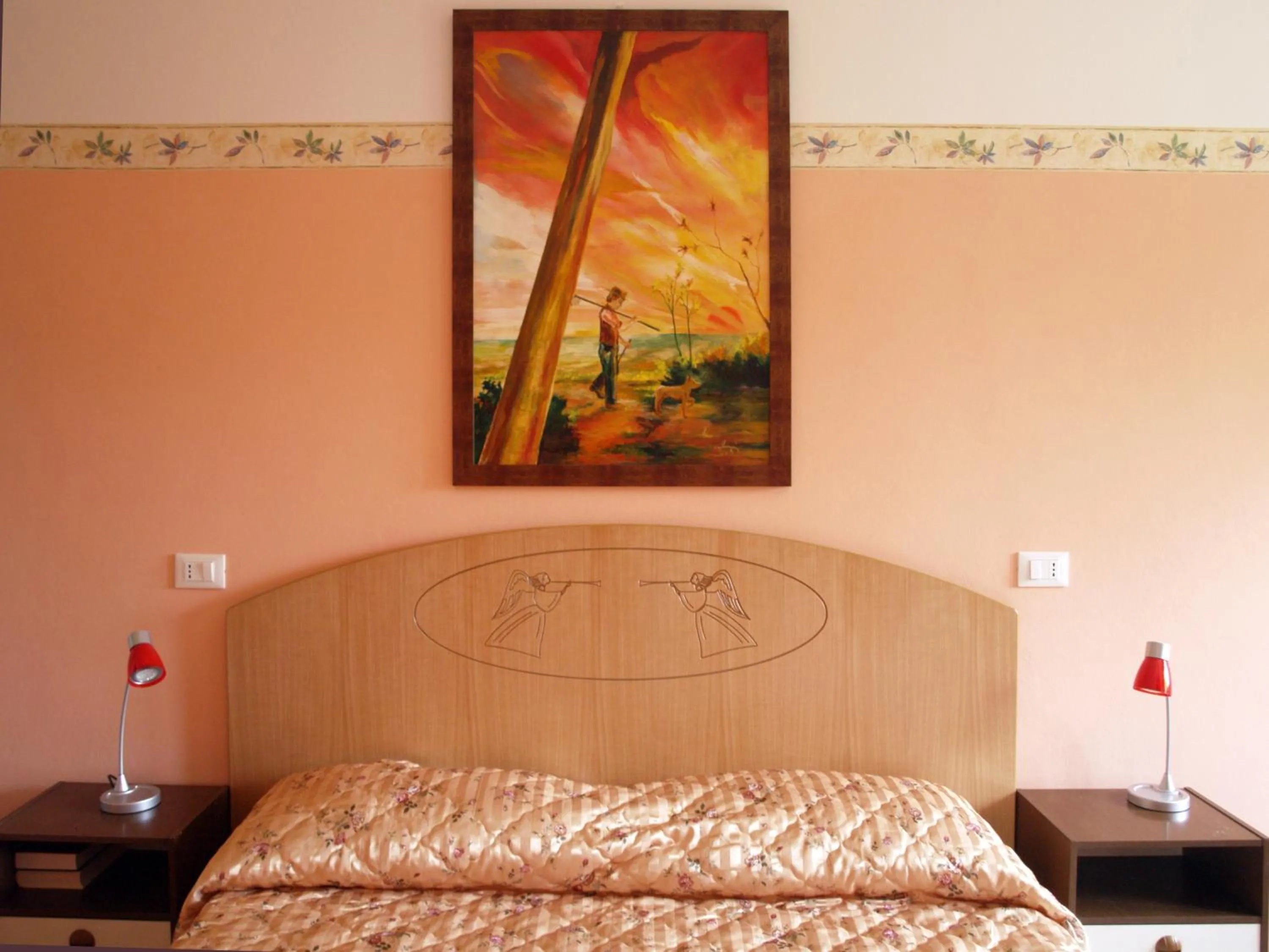 Decorative detail in B&B da Zio Gianni