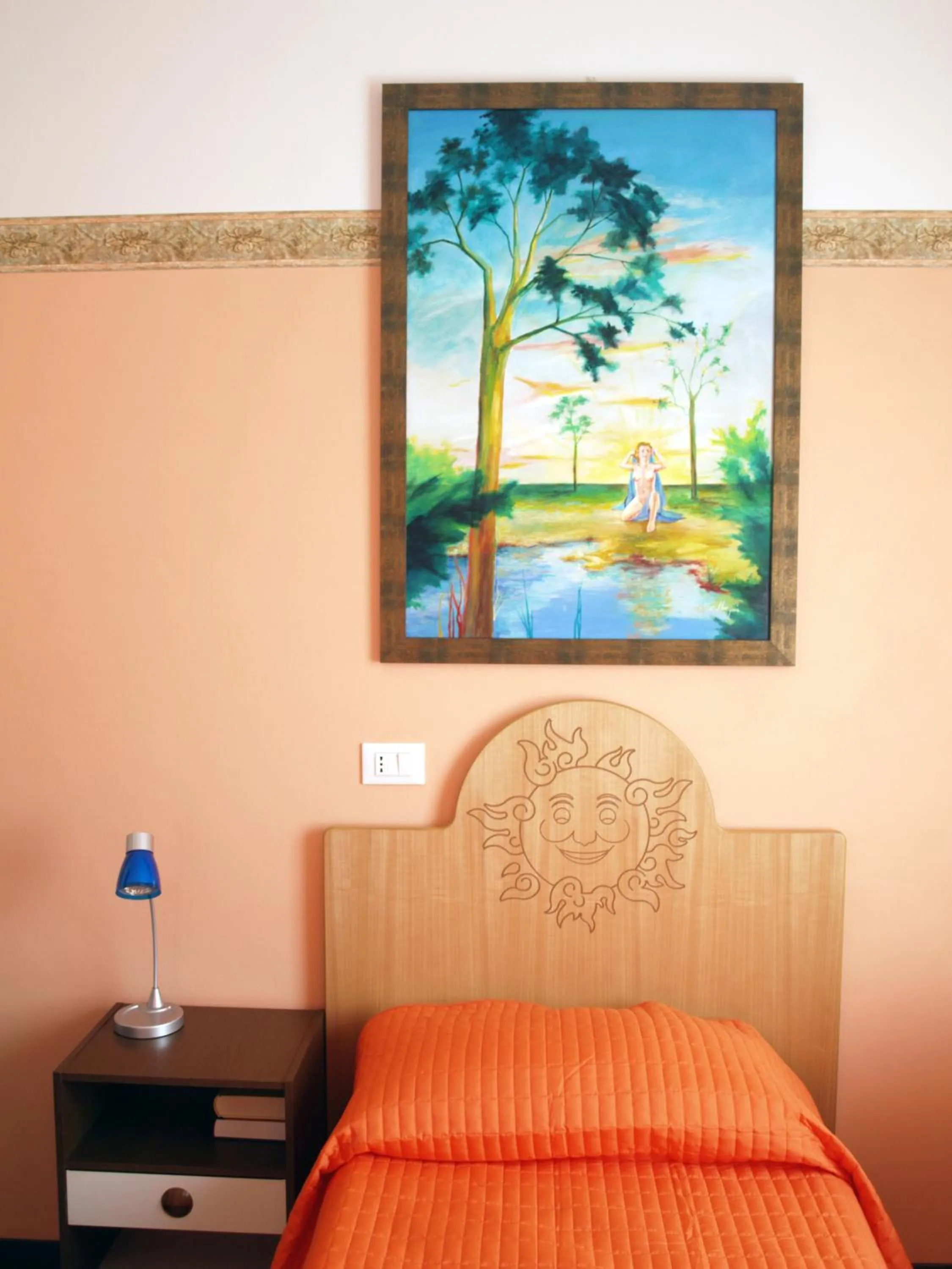 Decorative detail in B&B da Zio Gianni