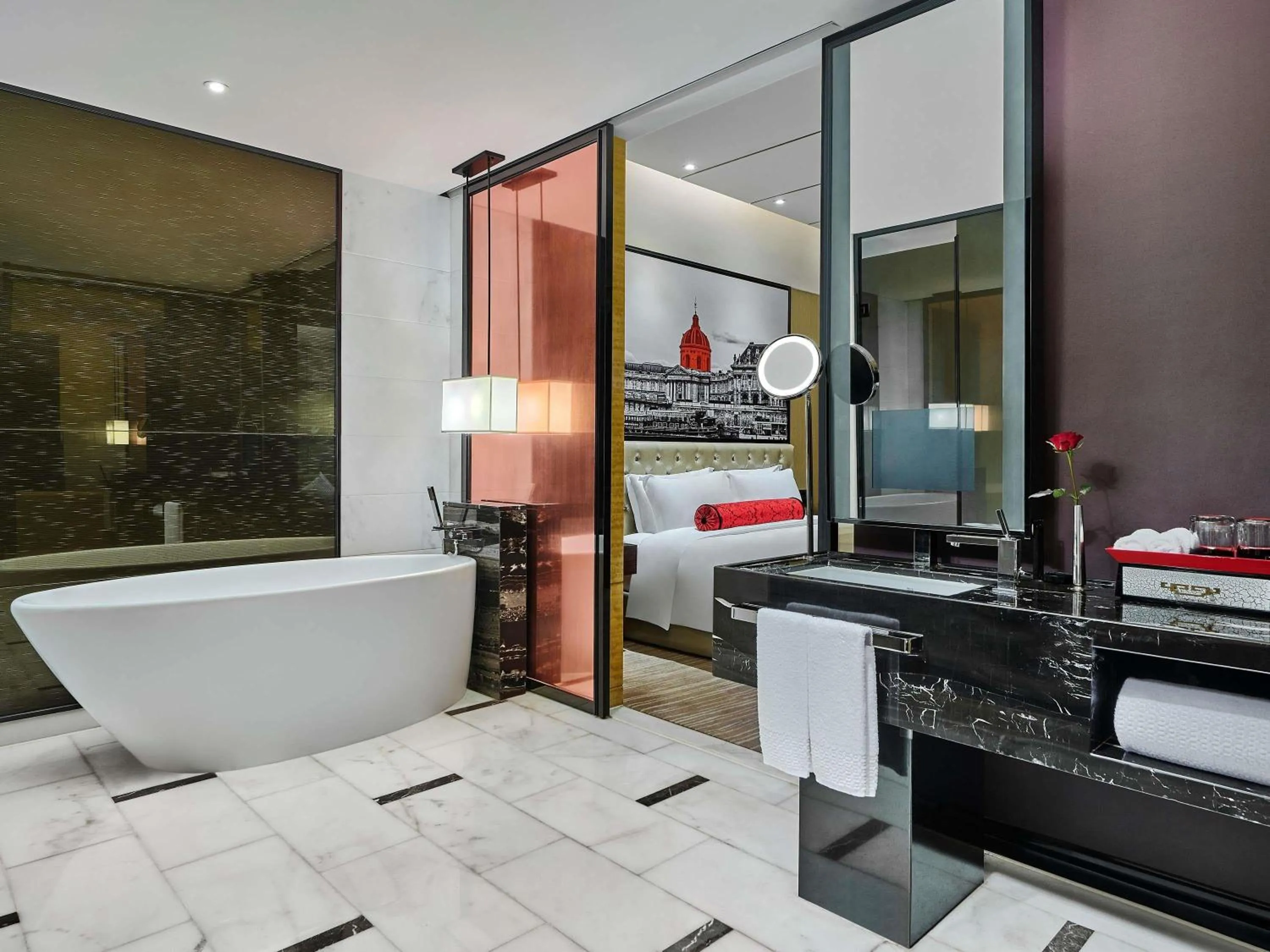 Bedroom in Sofitel Guangzhou Sunrich