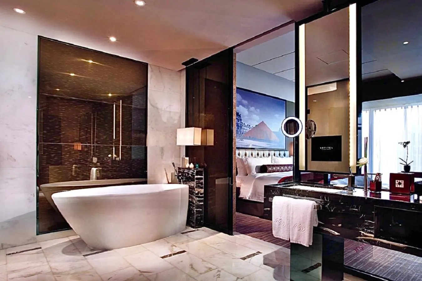 Bathroom in Sofitel Guangzhou Sunrich