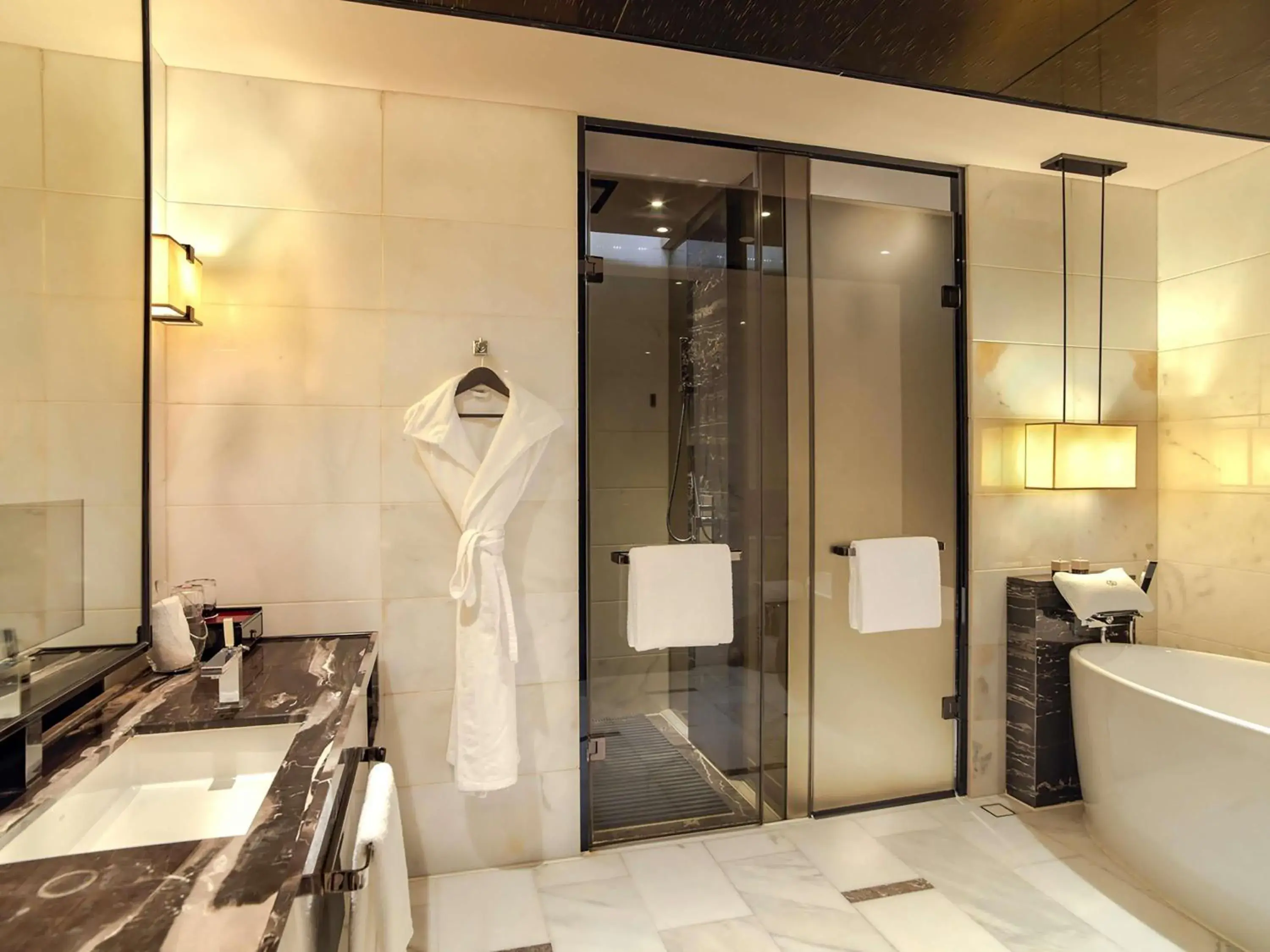 Bedroom in Sofitel Guangzhou Sunrich Bedroom in Sofitel Guangzhou Sunrich