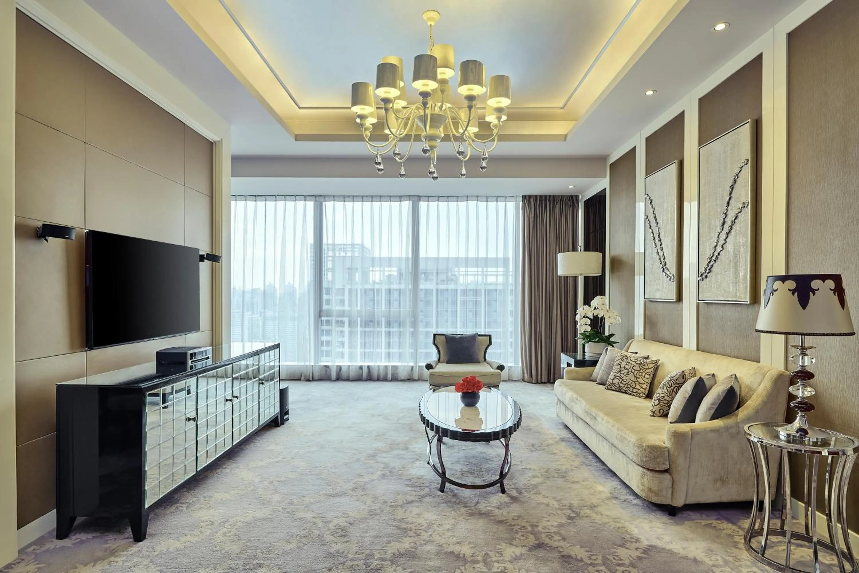 Living room in Sofitel Guangzhou Sunrich