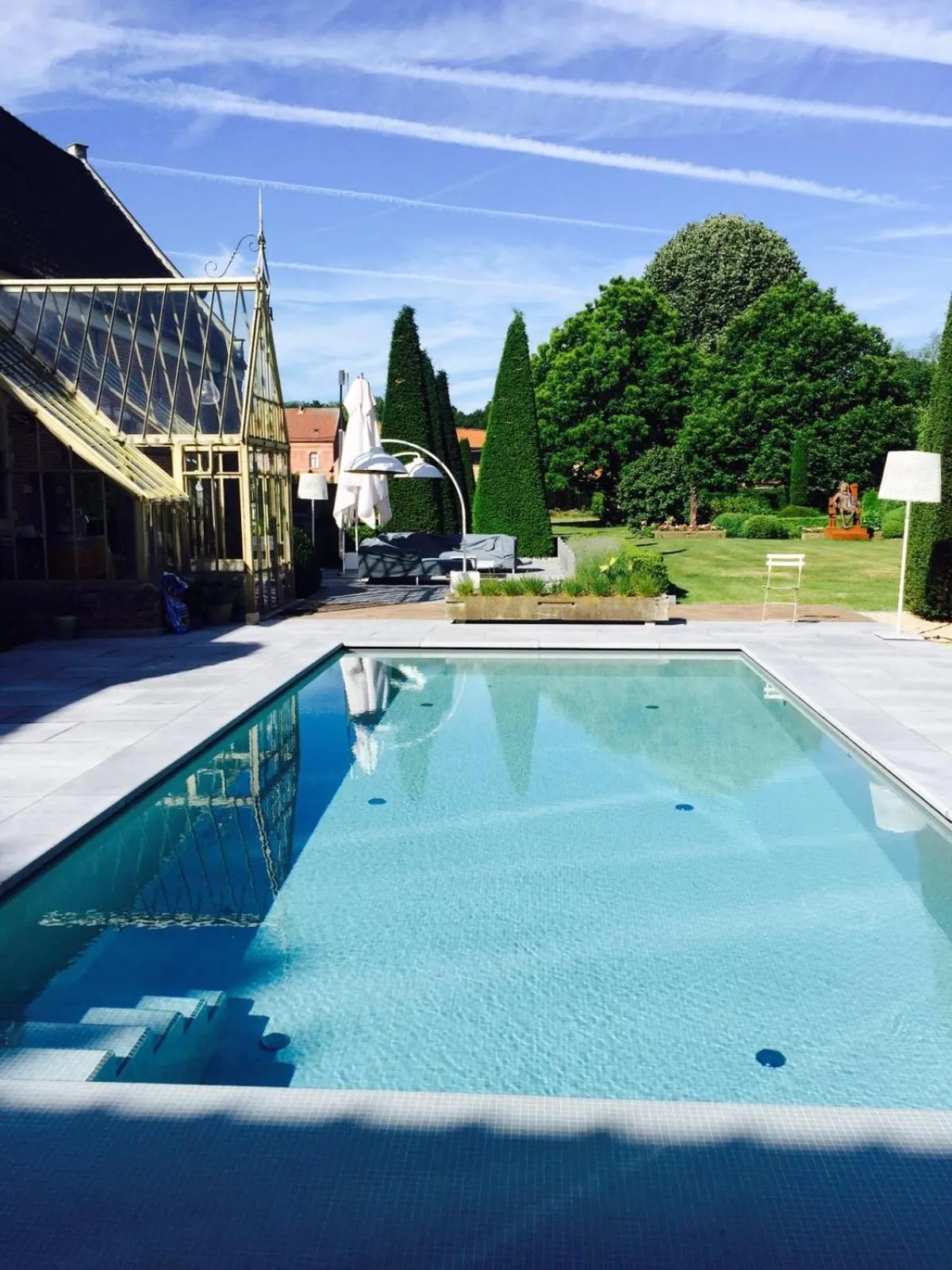 Garden in Hof Van Volmersele - Luxury B&B