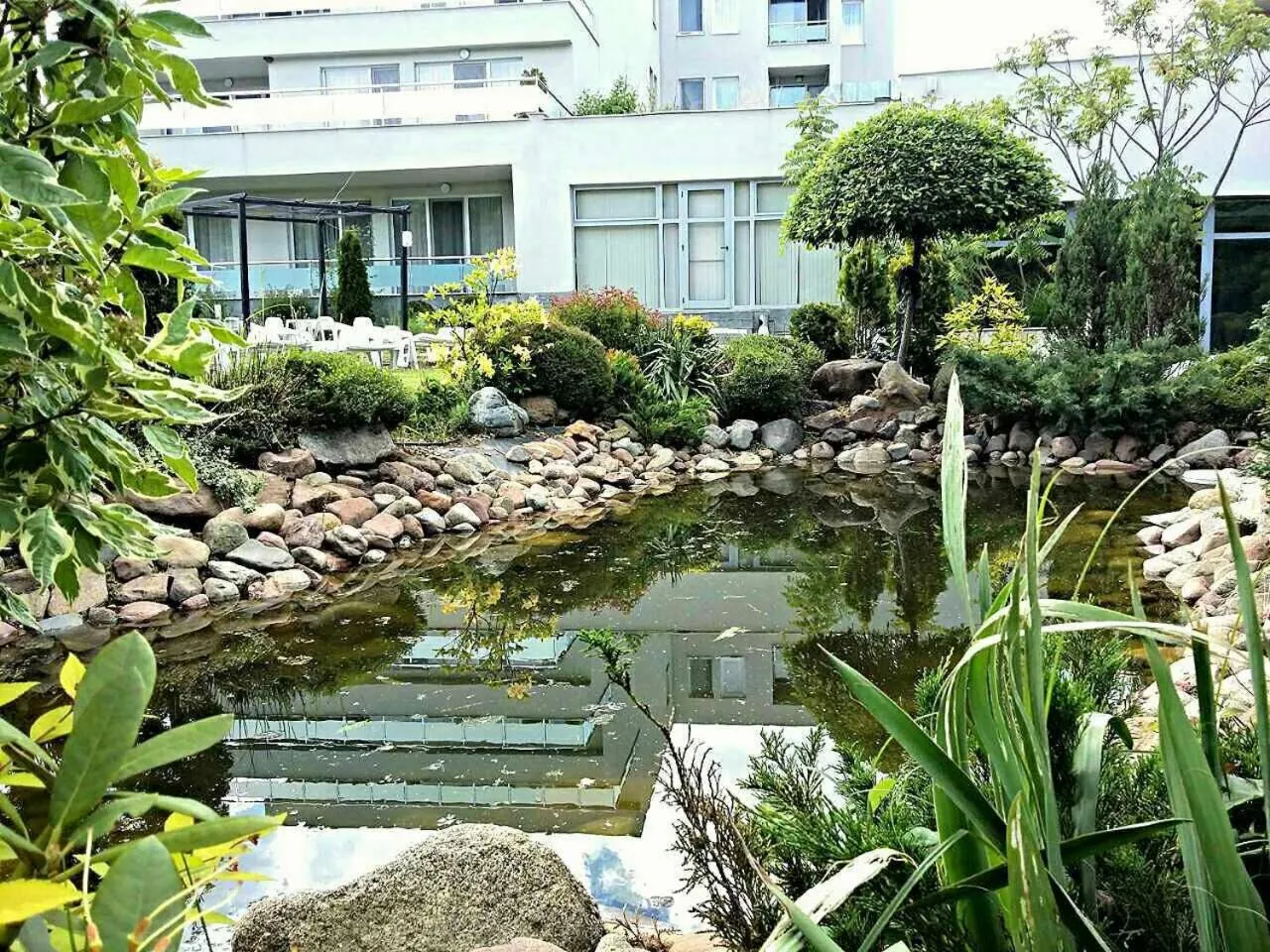 Patio in Spa Hotel Ata
