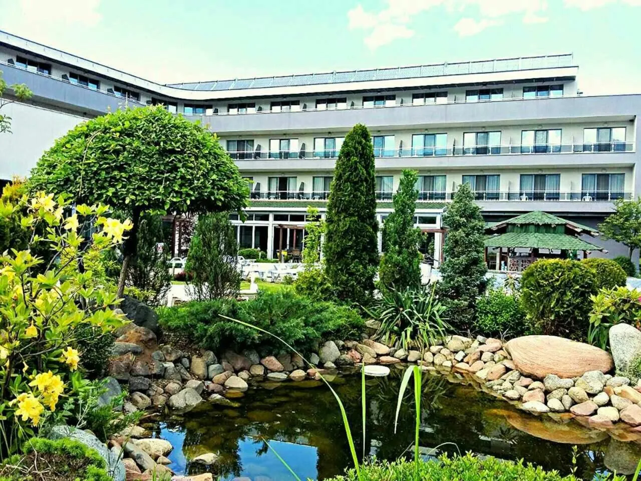 Patio in Spa Hotel Ata