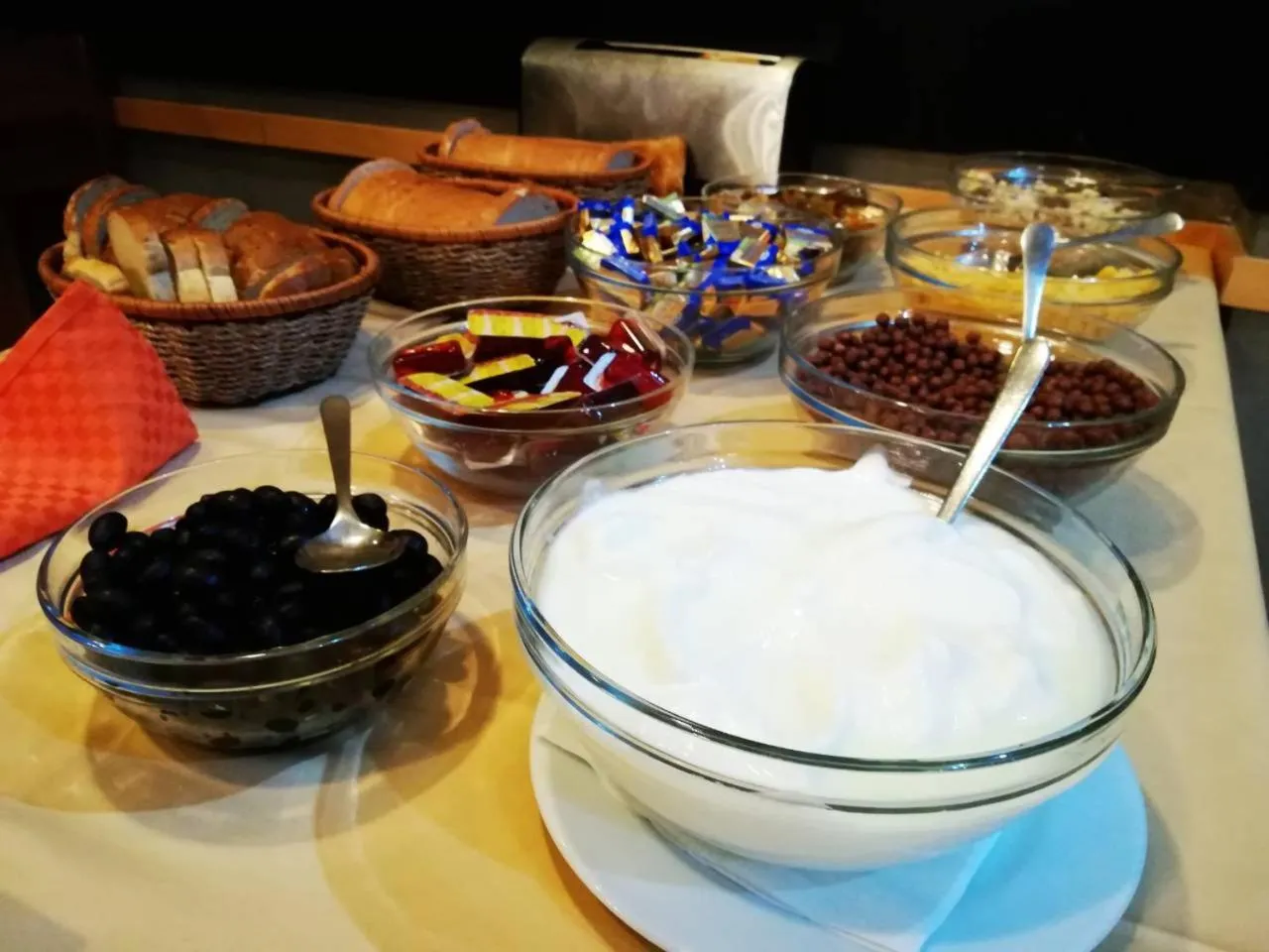 Buffet breakfast in Spa Hotel Ata