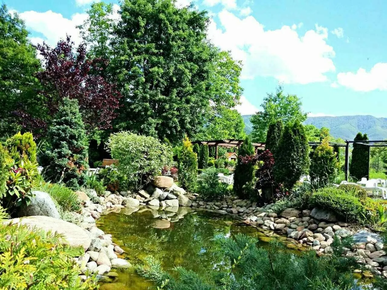 Patio in Spa Hotel Ata