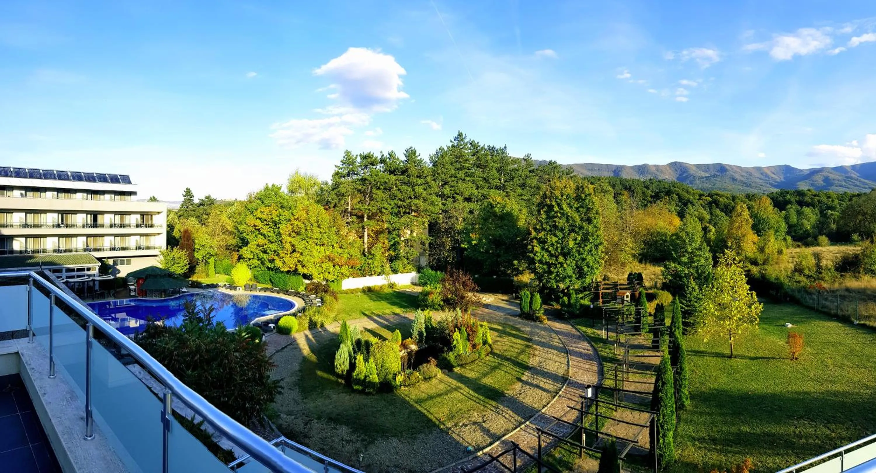 Garden view in Spa Hotel Ata