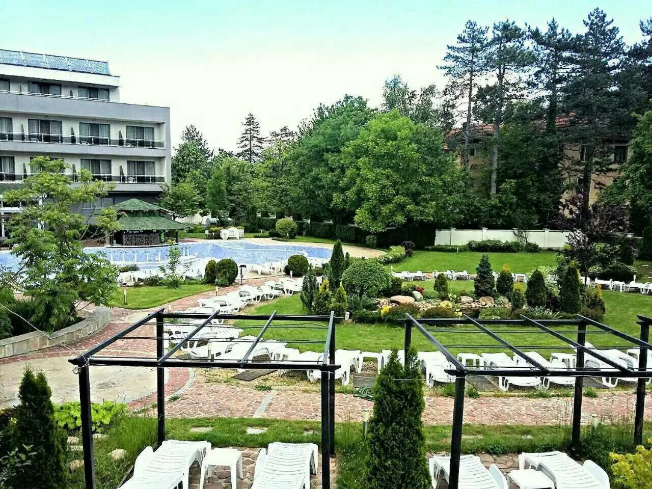 Patio in Spa Hotel Ata