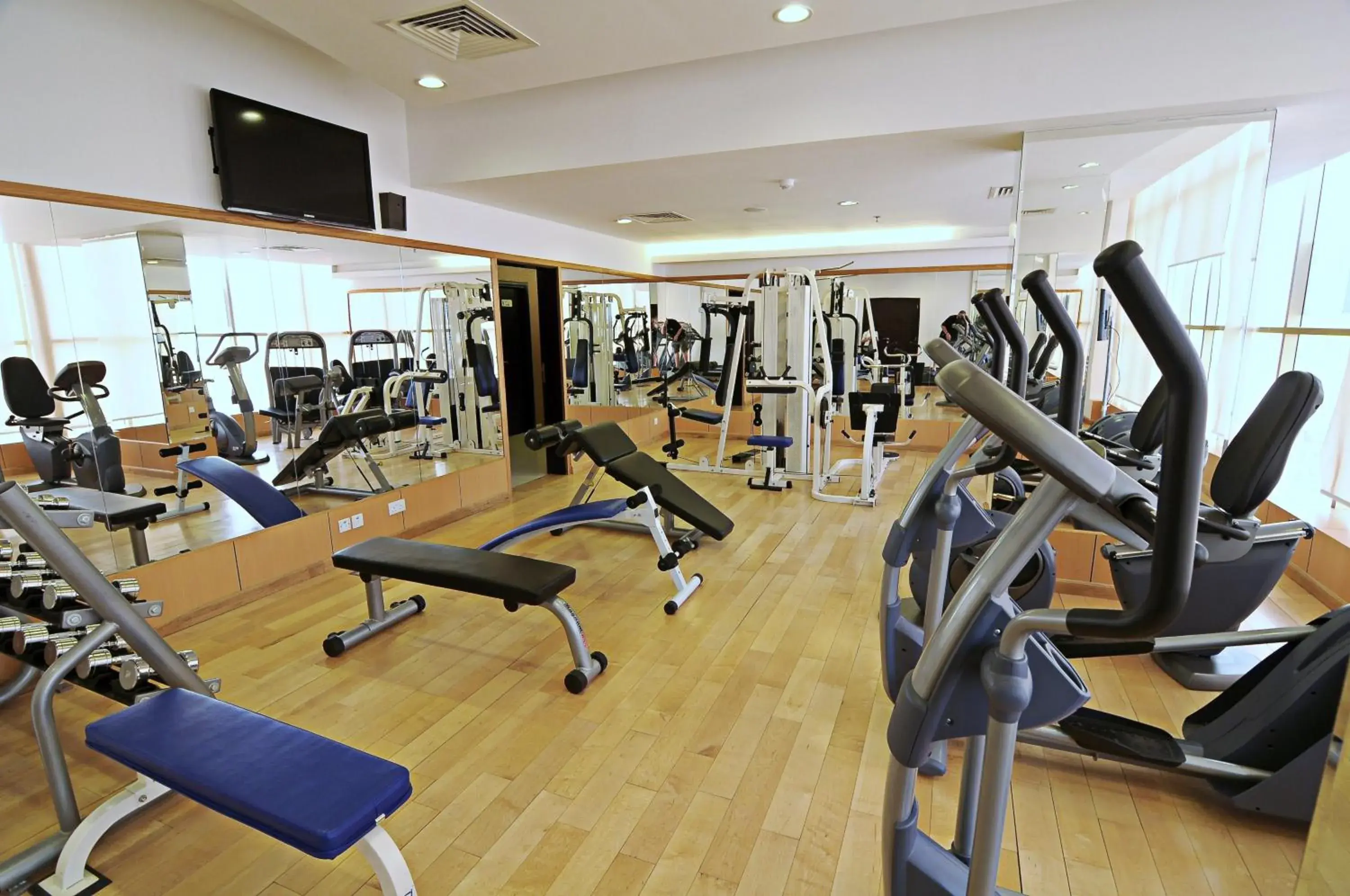 Fitness centre/facilities in Corp Executive Hotel Doha Suites Fitness centre/facilities in Corp Executive Hotel Doha Suites
