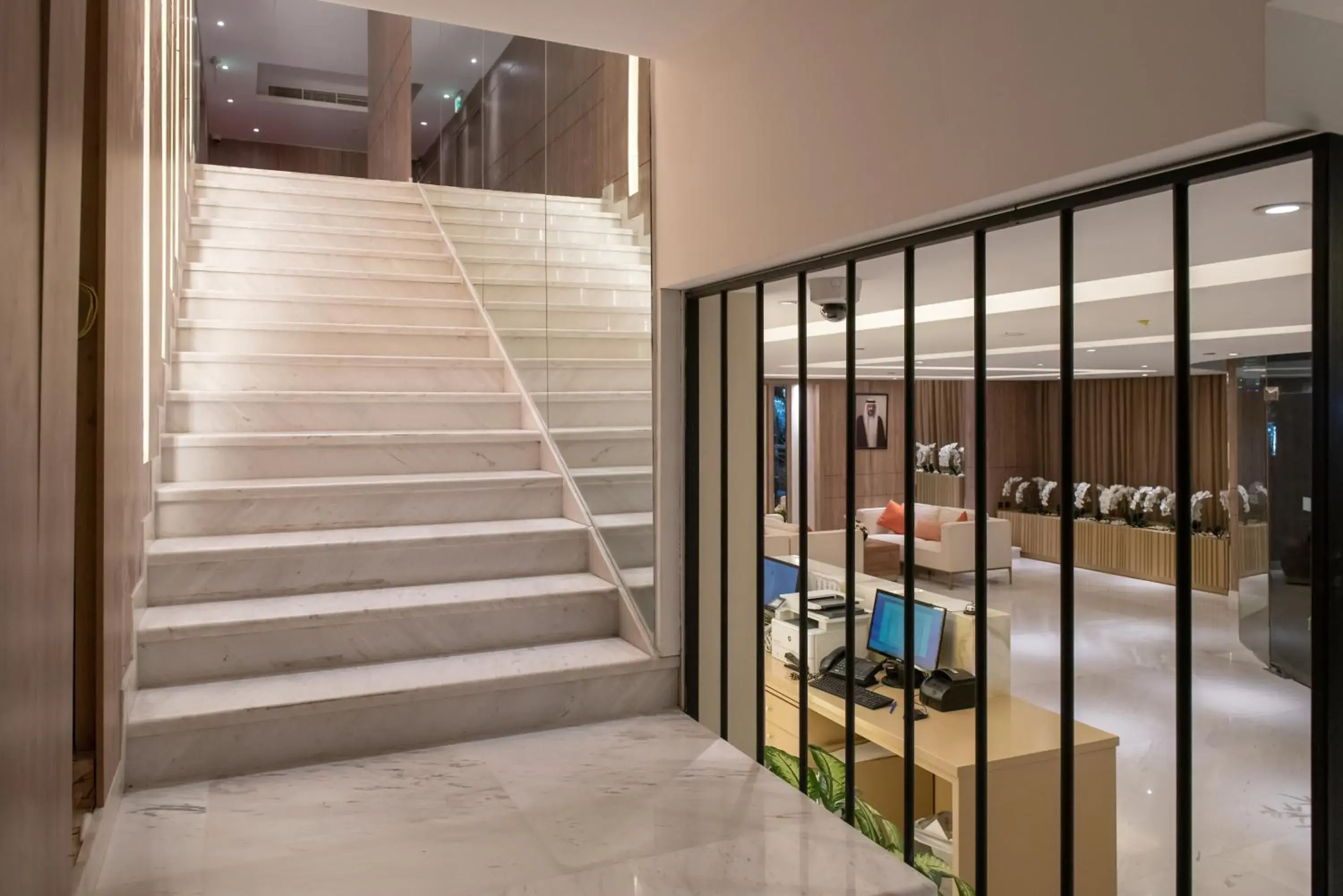 Facade/entrance in Corp Executive Hotel Doha Suites Facade/entrance in Corp Executive Hotel Doha Suites