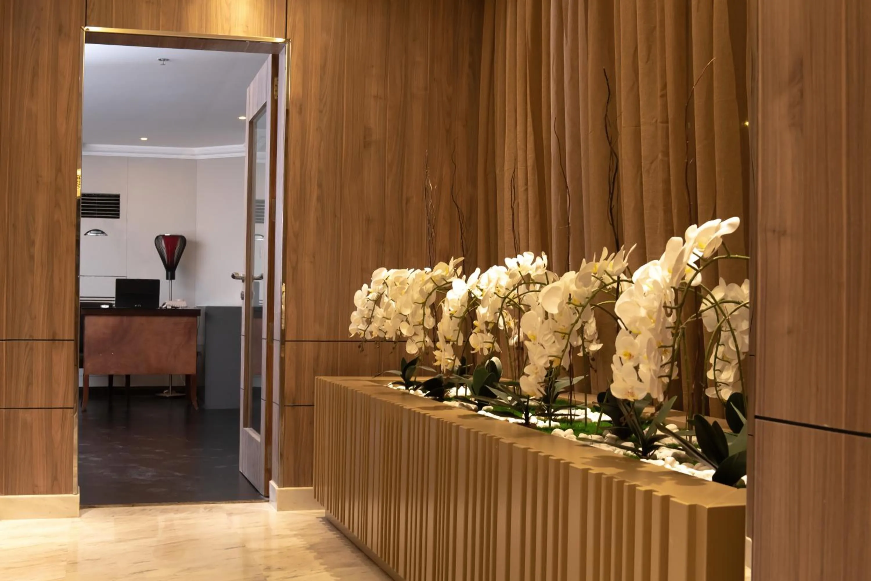 Living room in Corp Executive Hotel Doha Suites