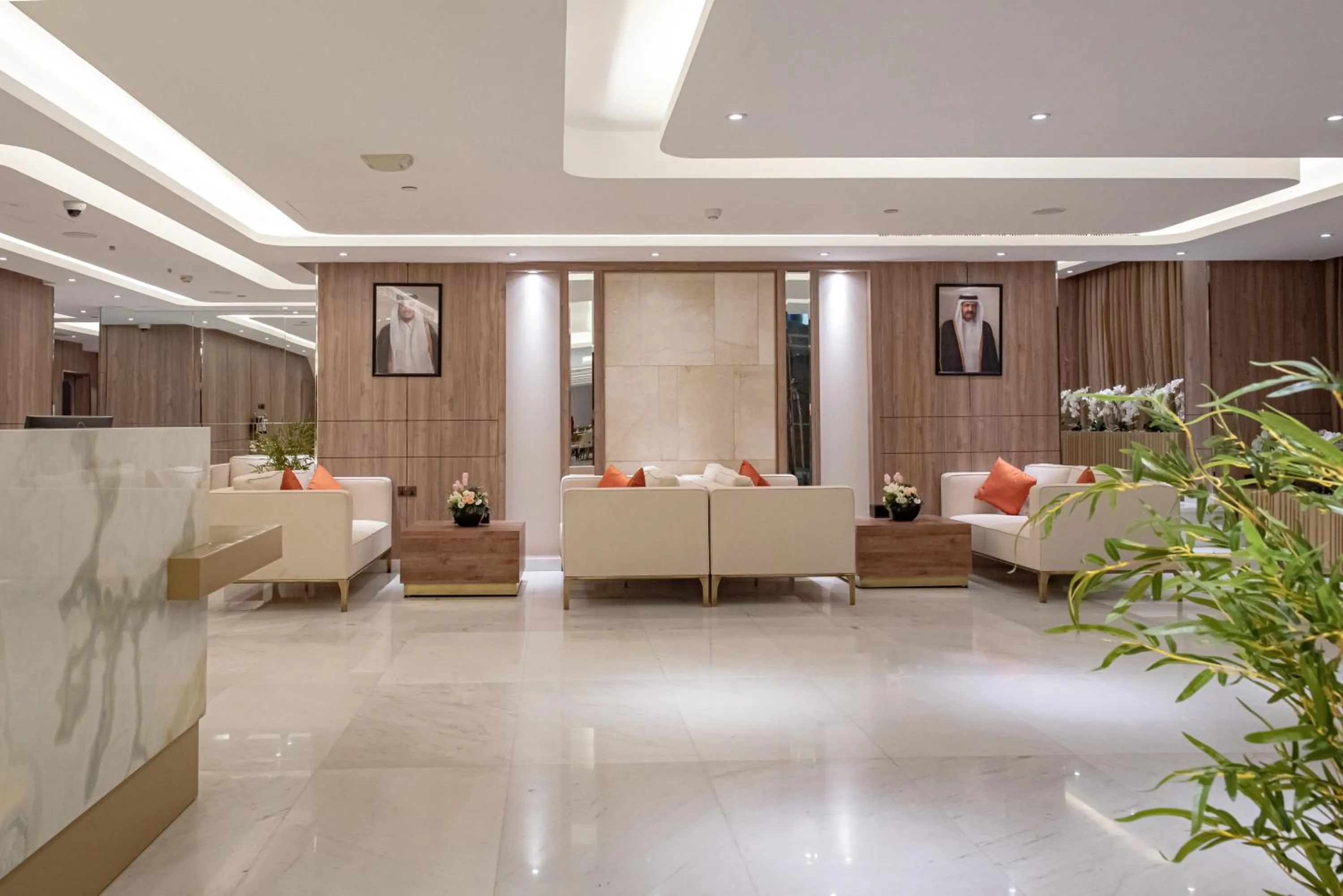 Living room in Corp Executive Hotel Doha Suites