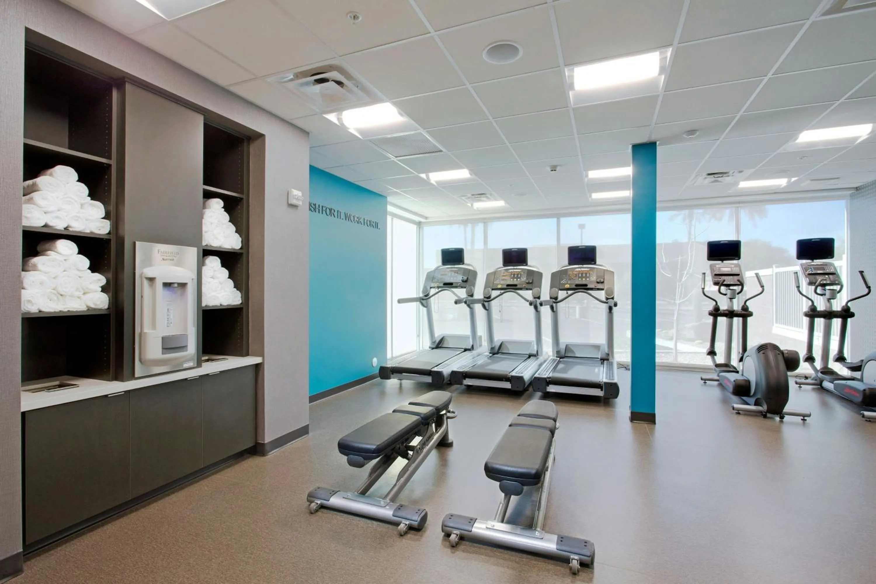 Fitness centre/facilities in Fairfield Inn & Suites by Marriott Phoenix Tempe/Airport
