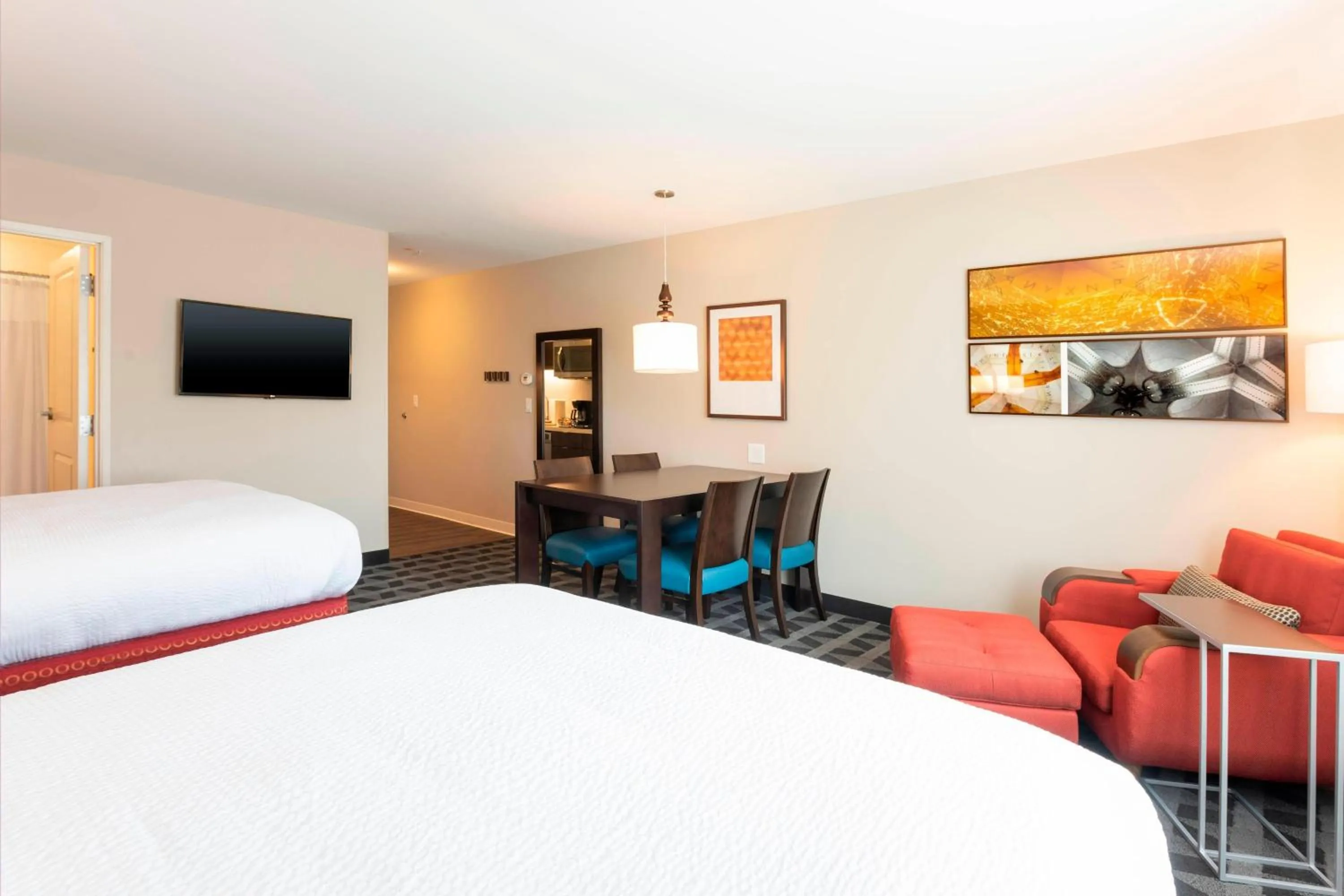 Bedroom, Bed in TownePlace Suites by Marriott Louisville North