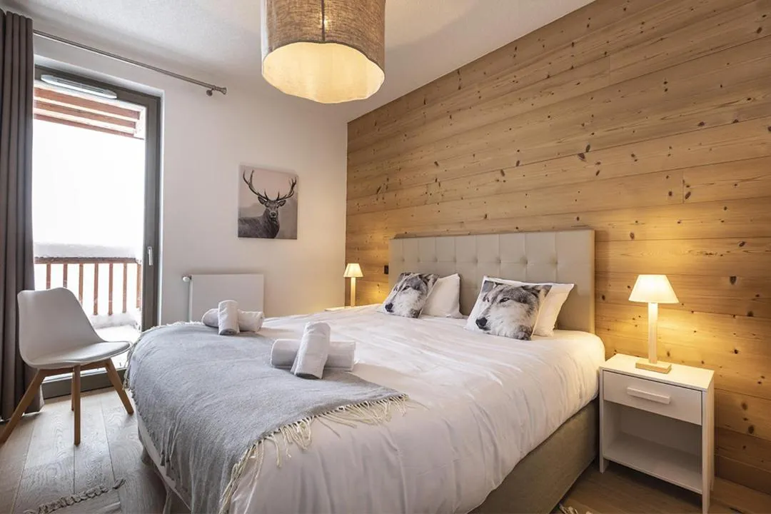 Bedroom, Bed in TERRESENS - Le Hameau de Barthélémy