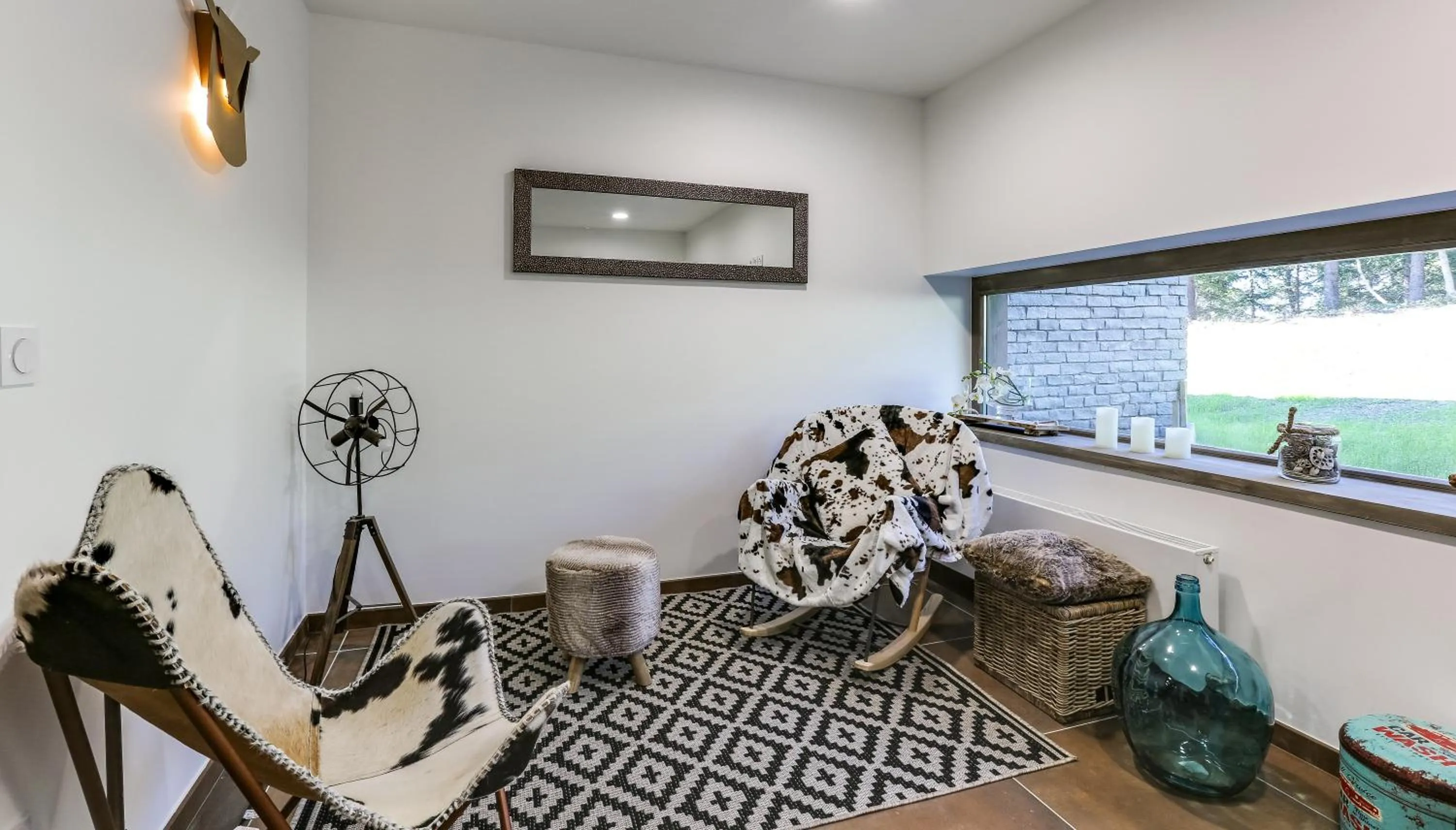 Lobby or reception in TERRESENS - Le Hameau de Barthélémy