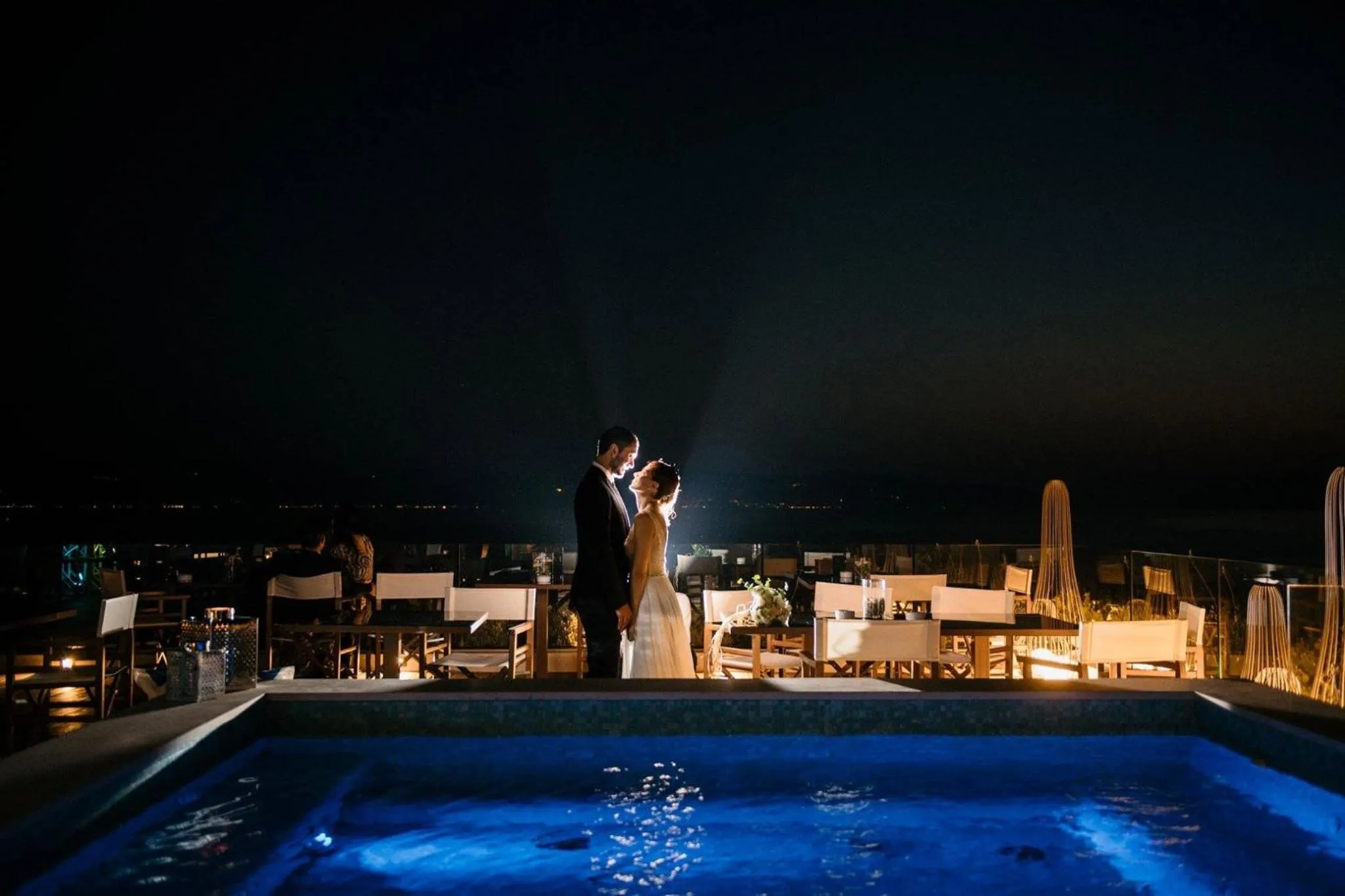 Pool view in Ngonia Bay Boutique Hotel
