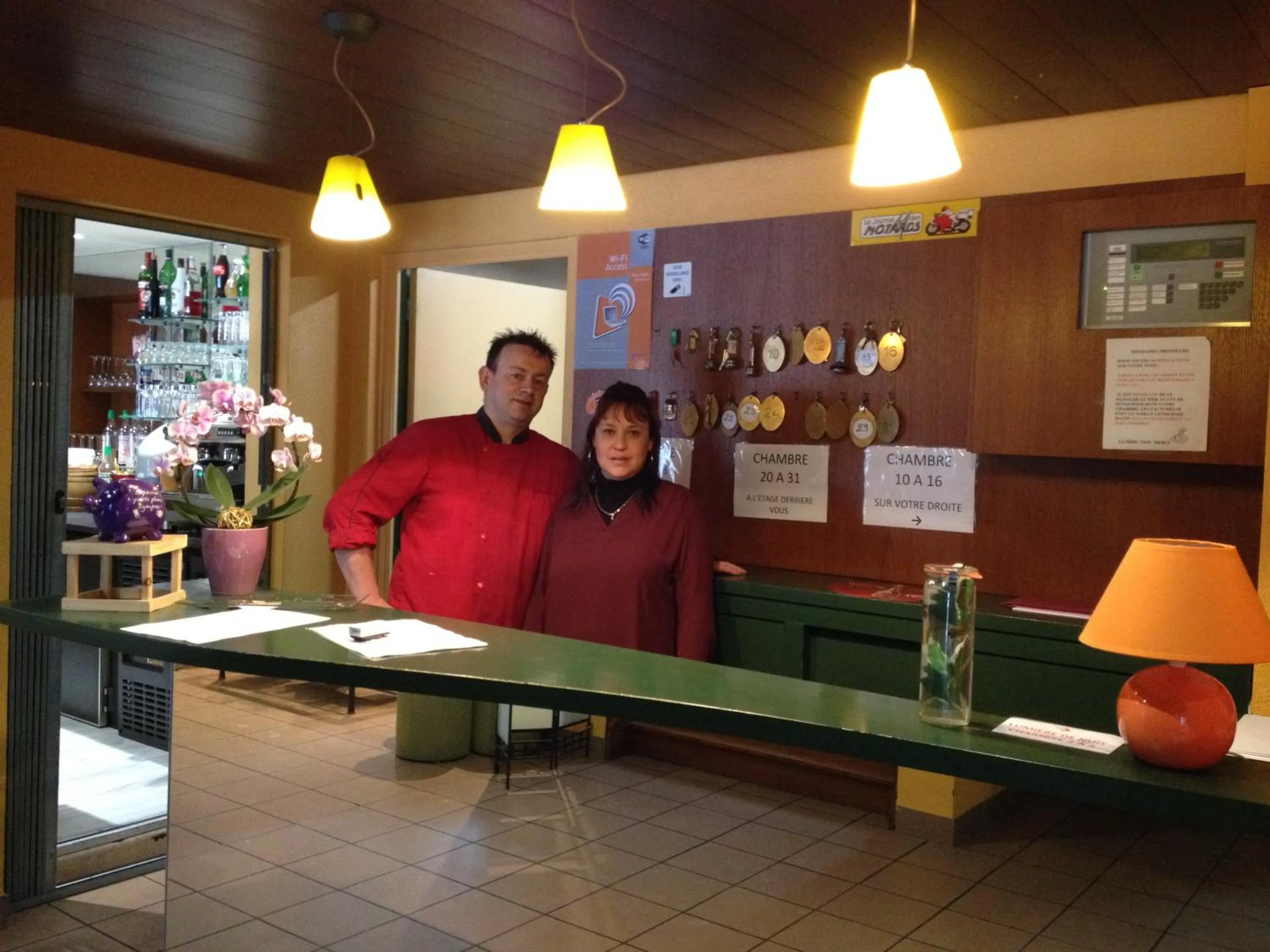 Lobby or reception in Le Pavillon