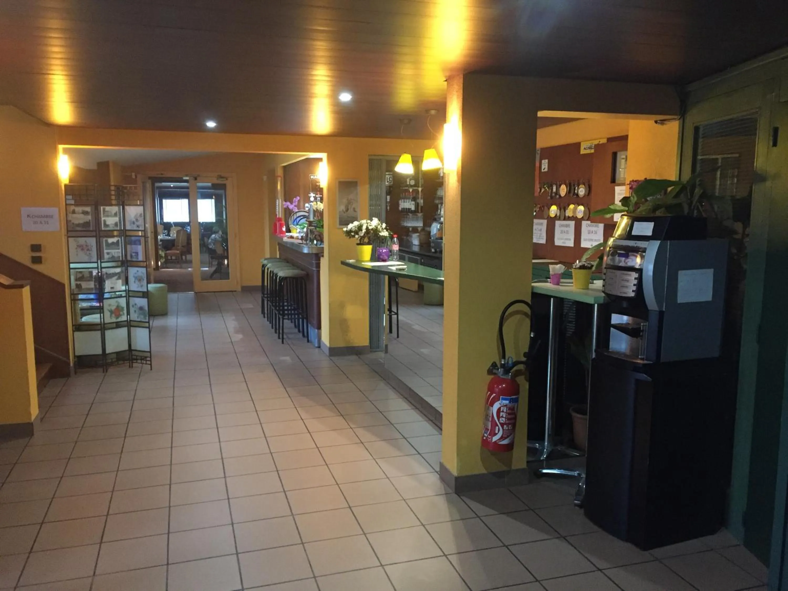 Lobby or reception in Le Pavillon