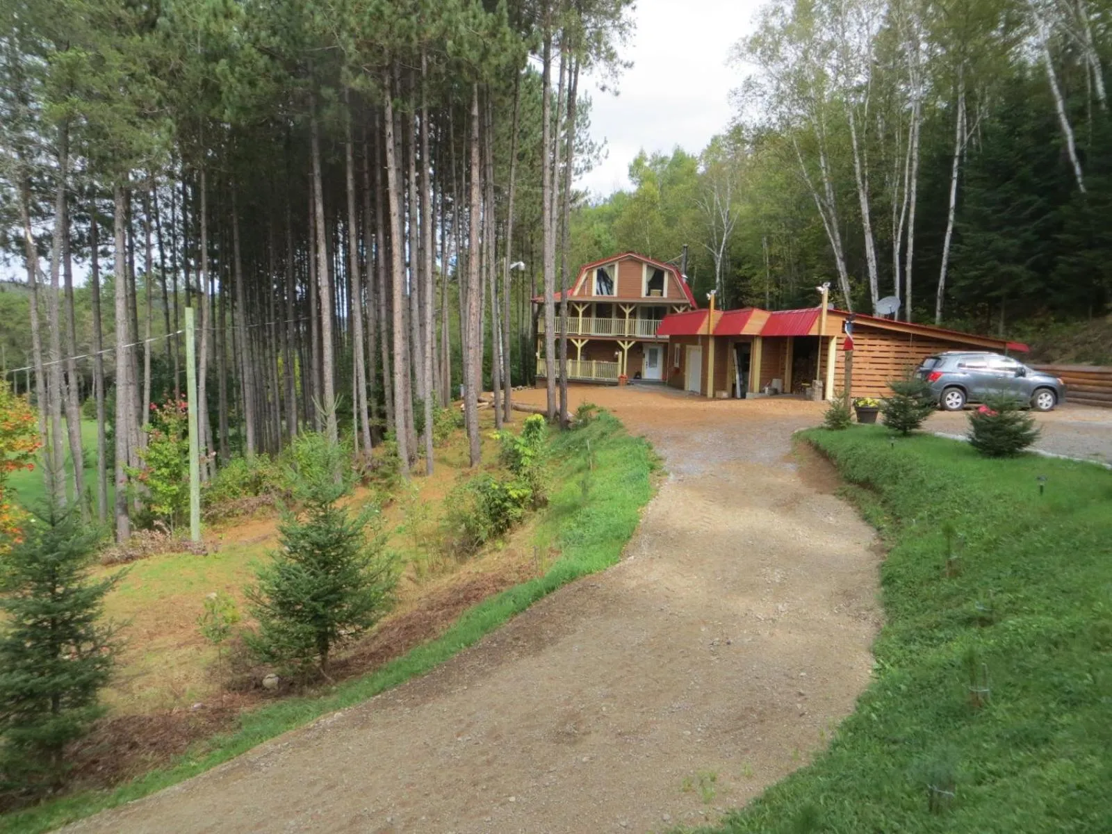 La maison sous les arbres