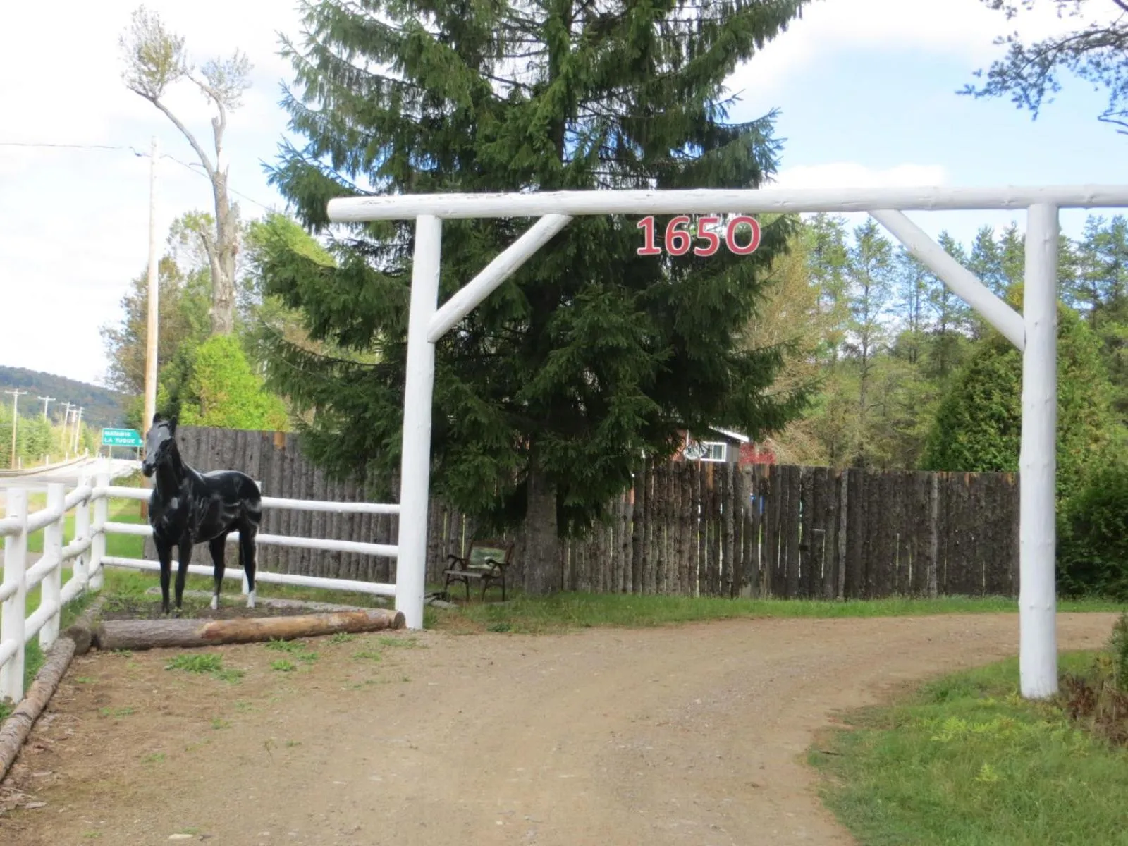 La maison sous les arbres