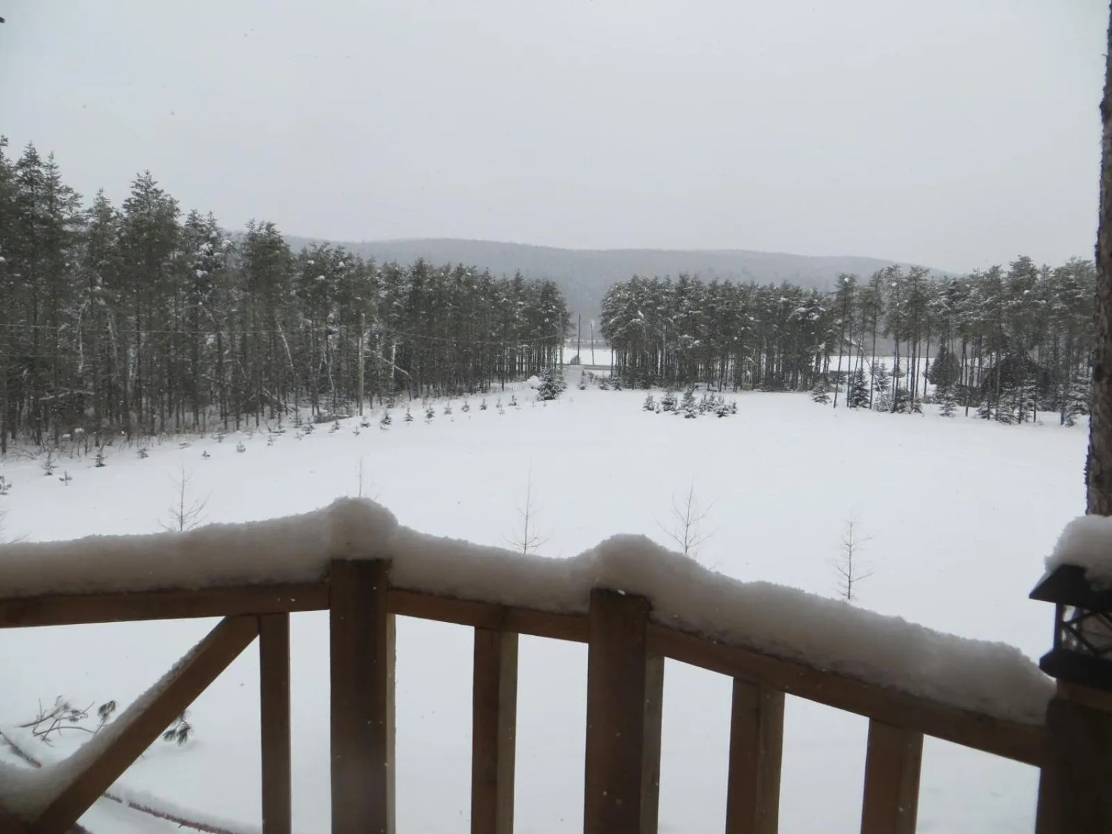 Winter in La maison sous les arbres
