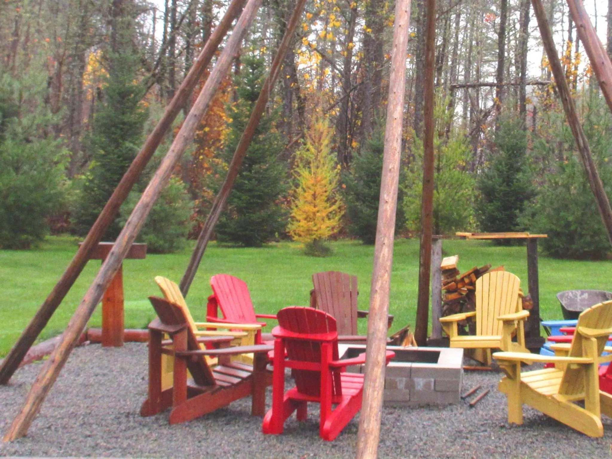 La maison sous les arbres