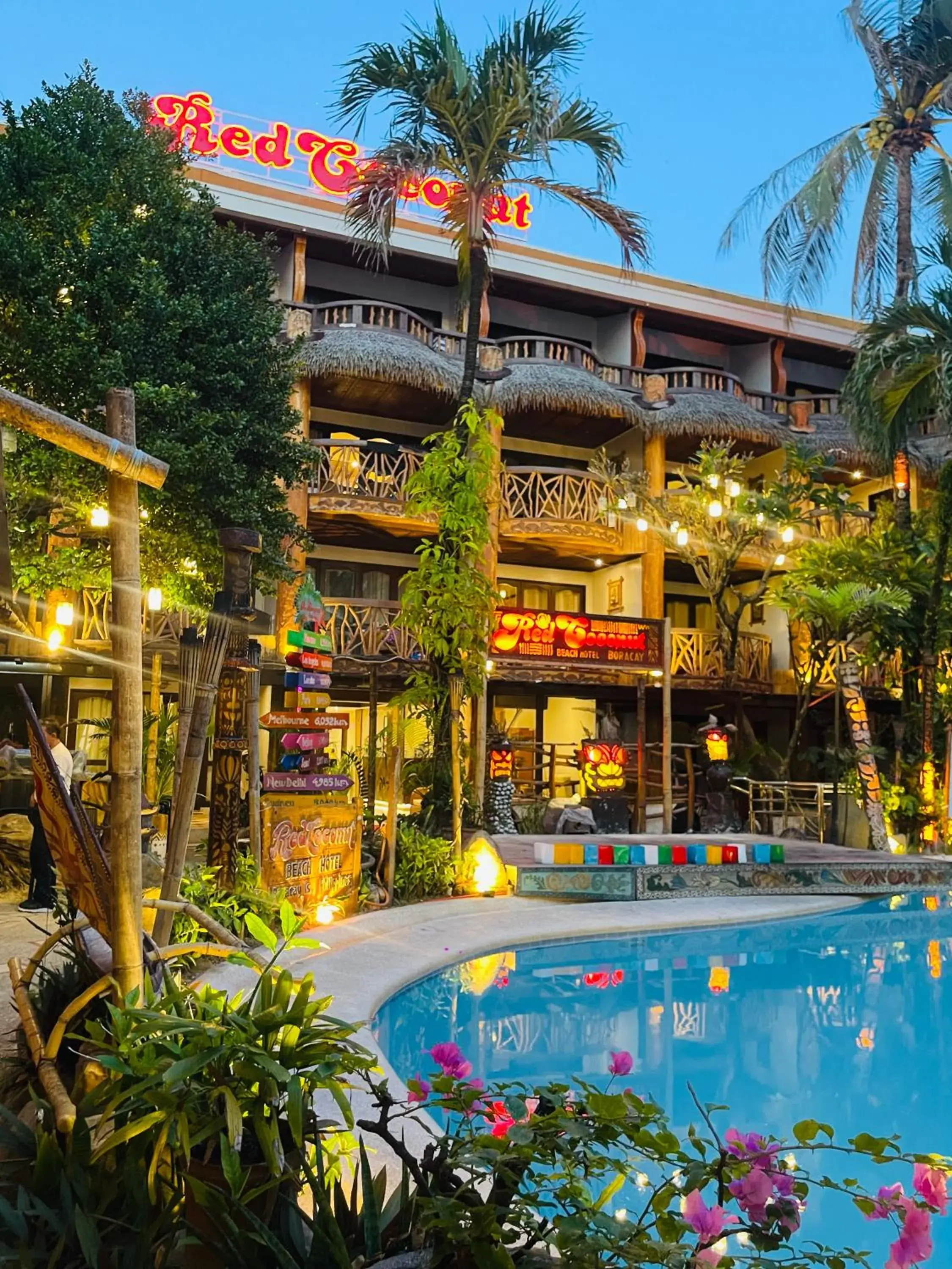 Facade/entrance in Red Coconut Beach Hotel Boracay Facade/entrance in Red Coconut Beach Hotel Boracay