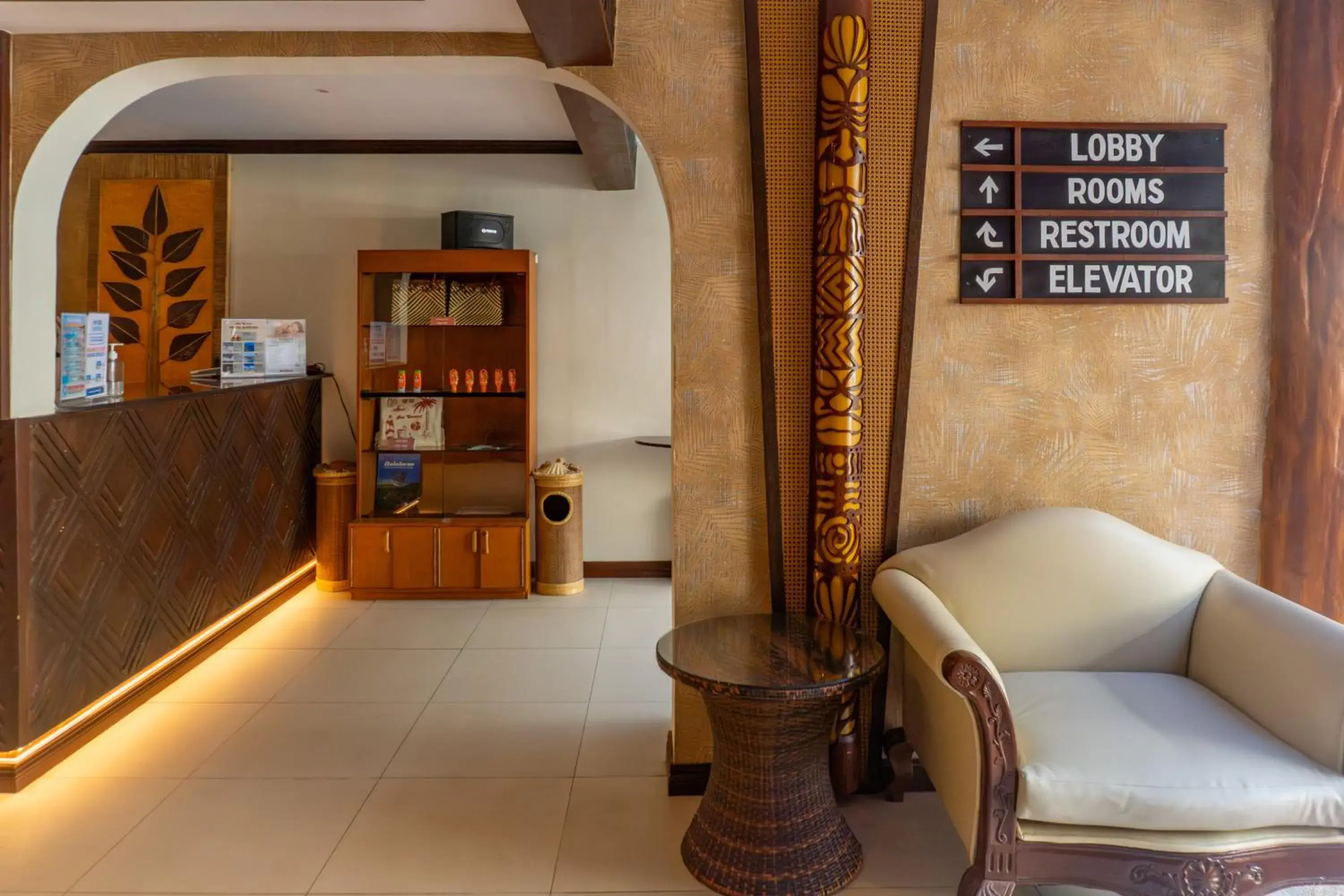 Lobby or reception in Red Coconut Beach Hotel Boracay Lobby or reception in Red Coconut Beach Hotel Boracay