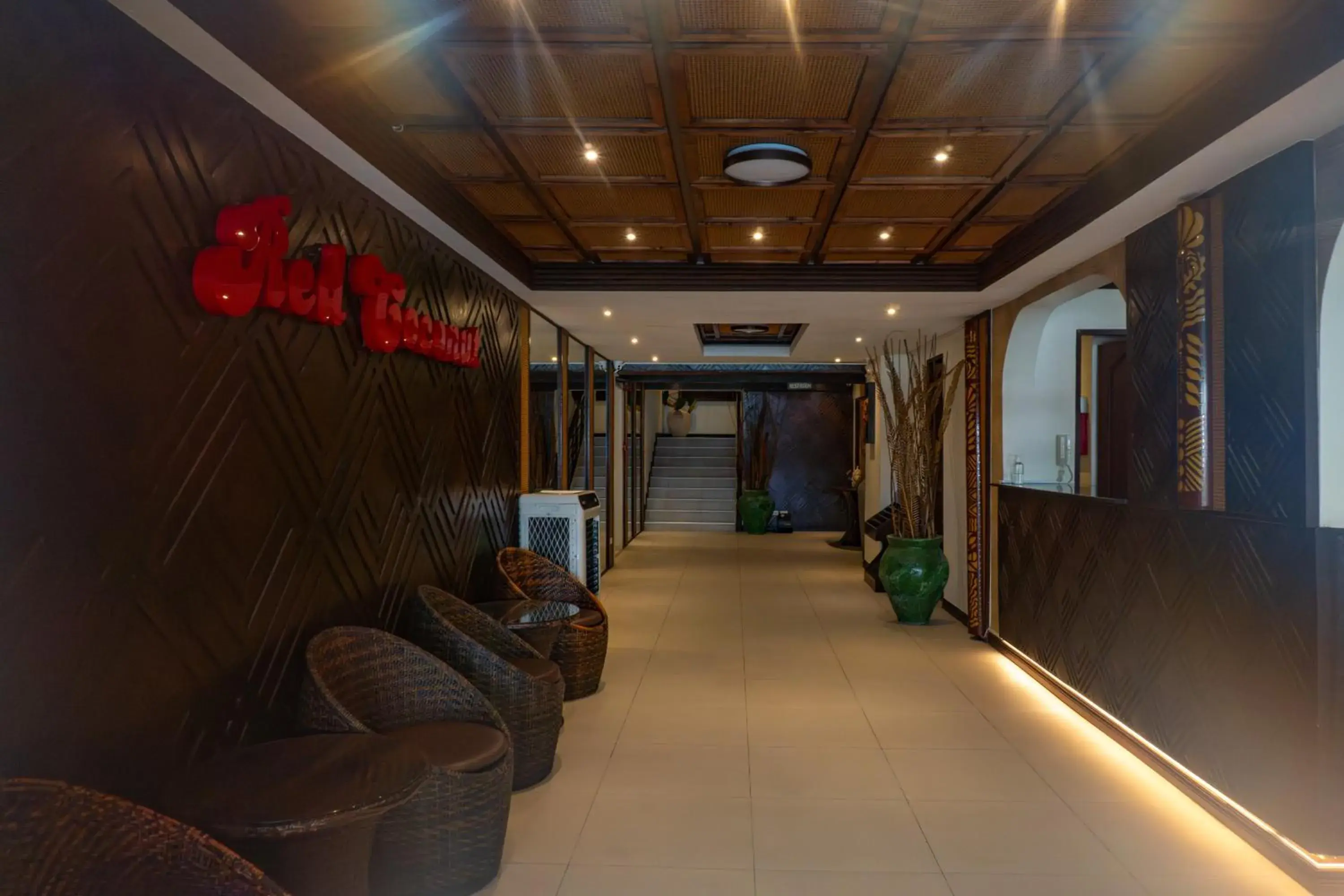 Lobby or reception in Red Coconut Beach Hotel Boracay Lobby or reception in Red Coconut Beach Hotel Boracay