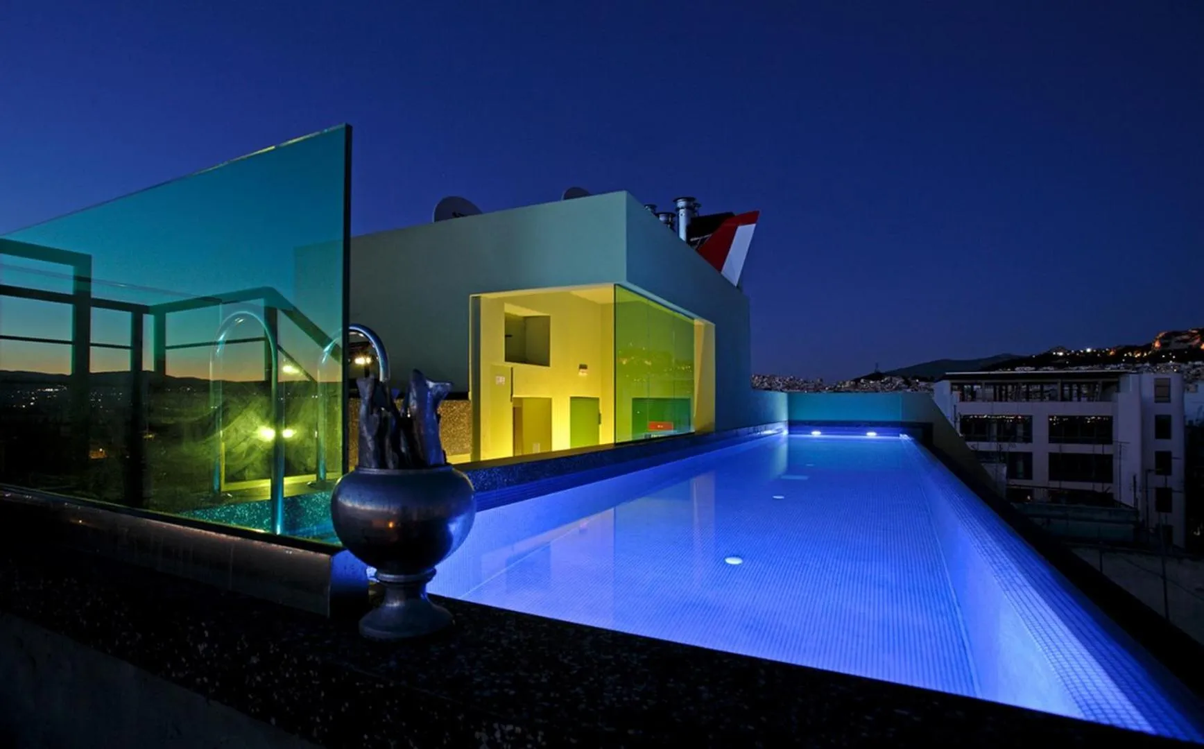 City view in Athens Mosaico Suites & Apartments