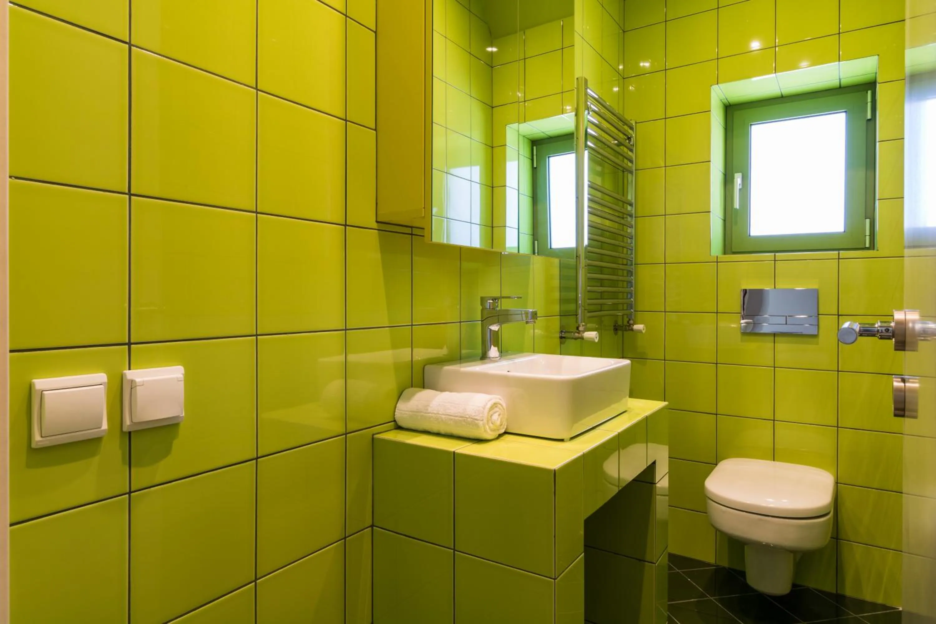 Bathroom in Athens Mosaico Suites & Apartments