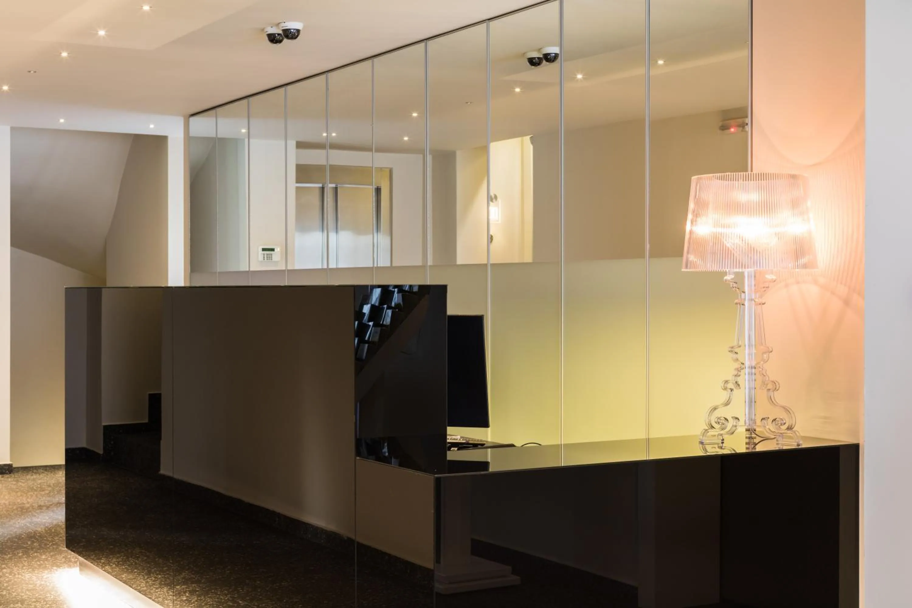 Lobby or reception in Athens Mosaico Suites & Apartments