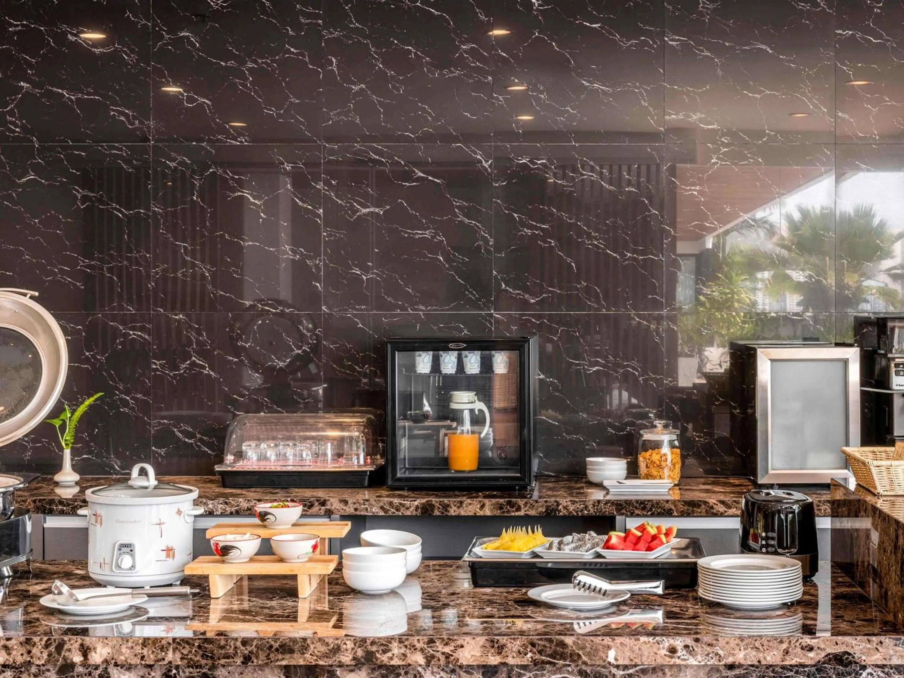 Breakfast in Grand Mercure Bangkok Asoke Residence