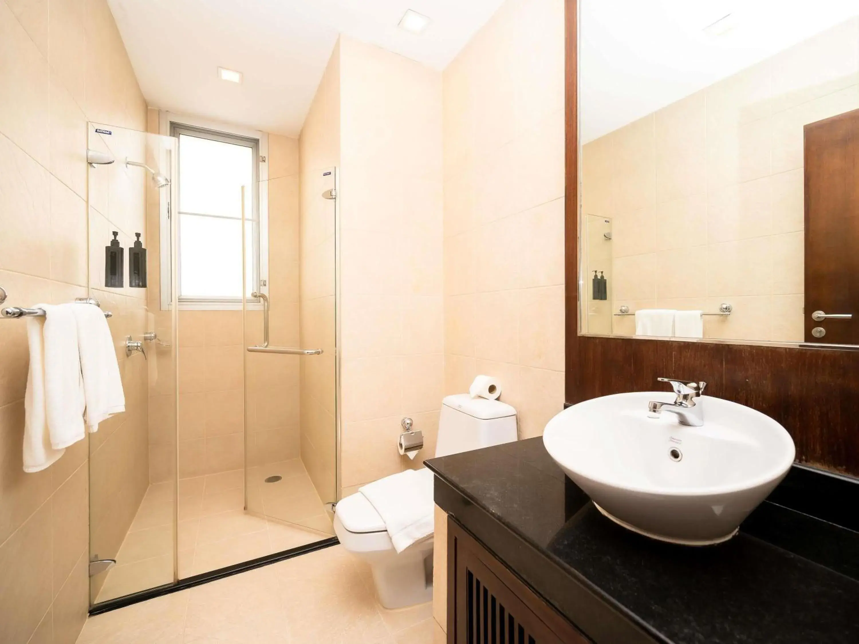 Bedroom in Grand Mercure Bangkok Asoke Residence Bedroom in Grand Mercure Bangkok Asoke Residence