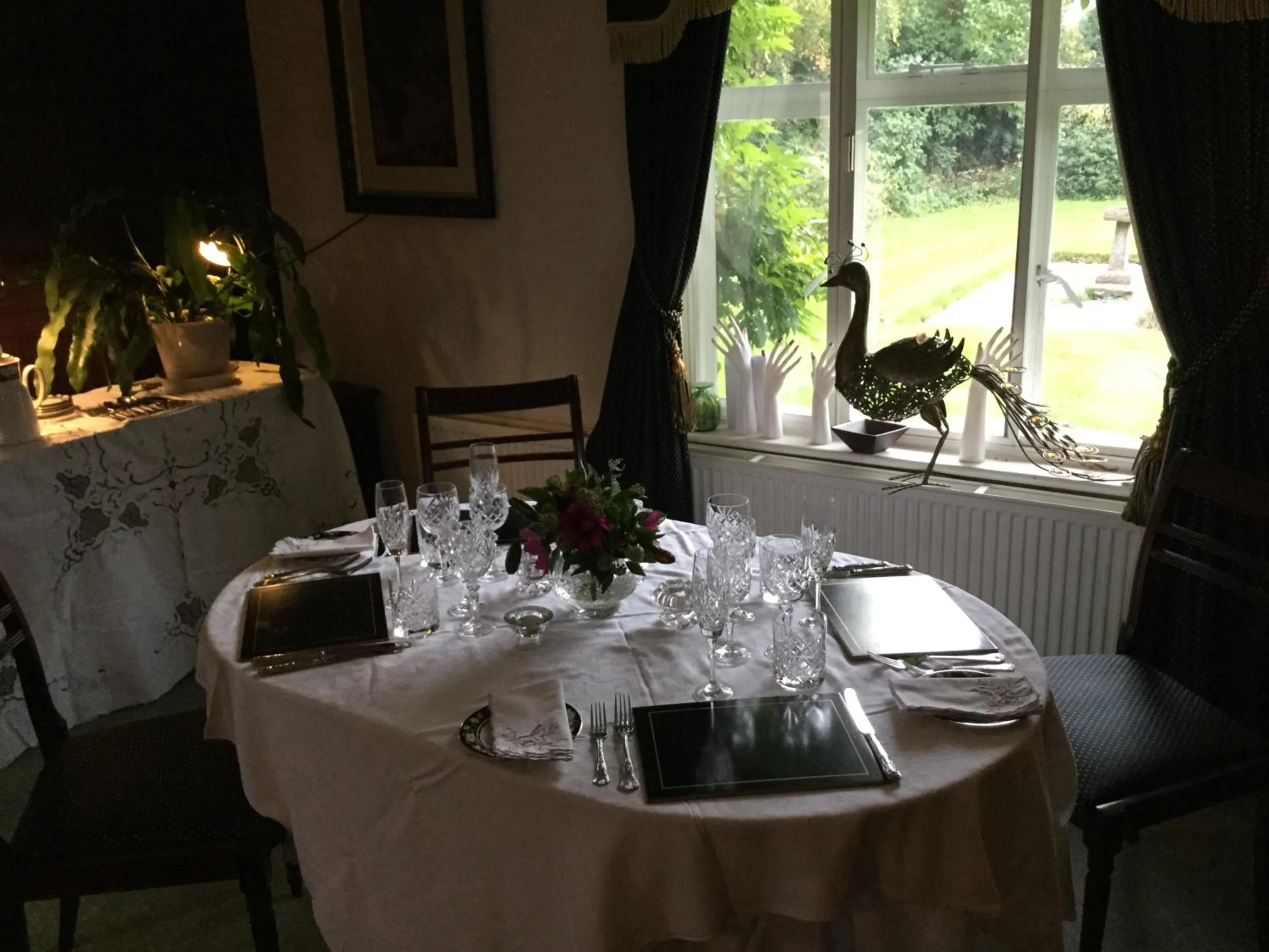 Dining area in Mackworth House Farm