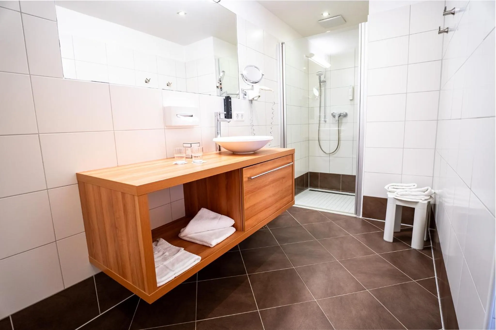 Bathroom in Hotel Lindenhof