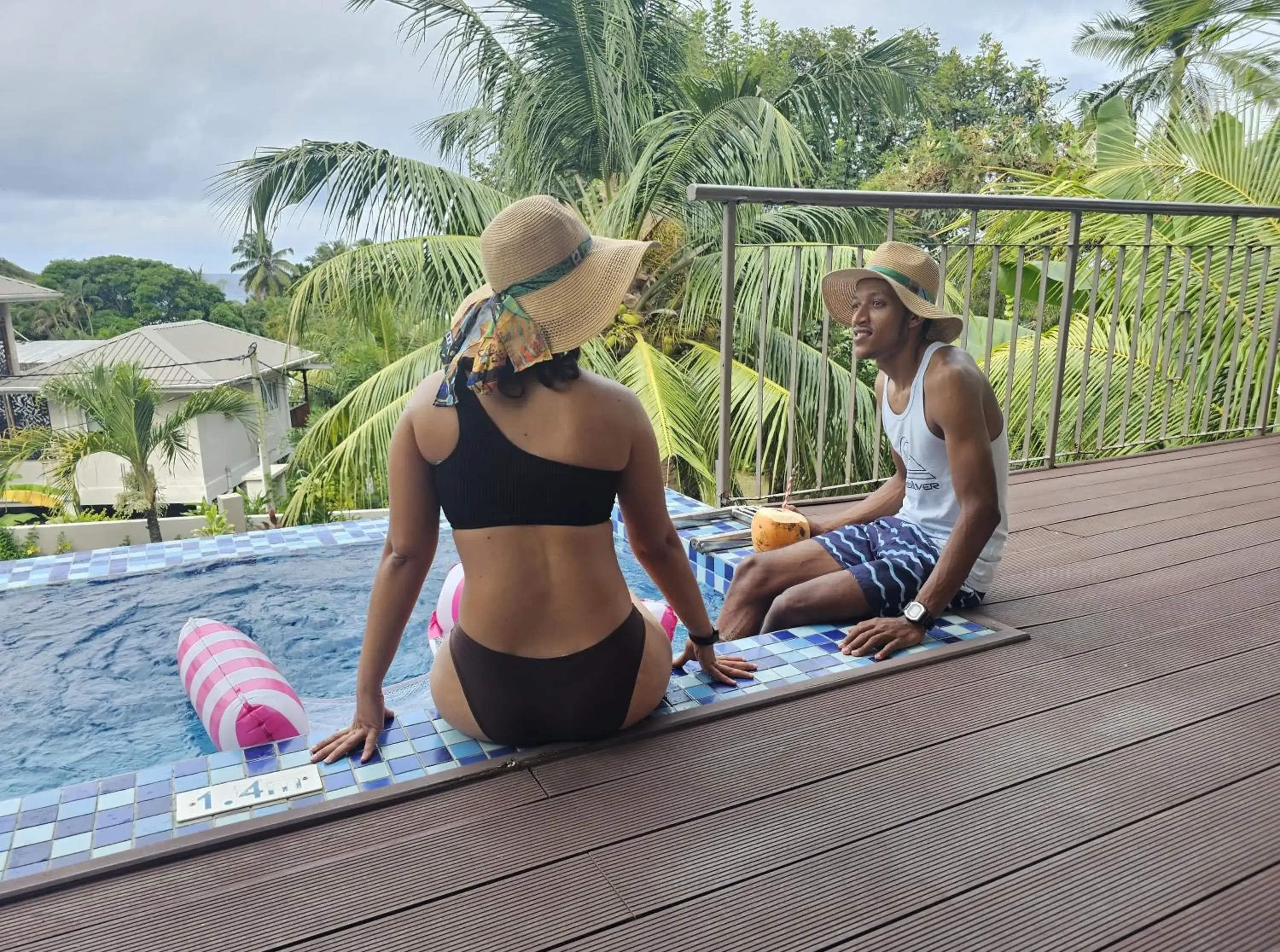 Balcony/Terrace in Moulin Kann Villas Balcony/Terrace in Moulin Kann Villas