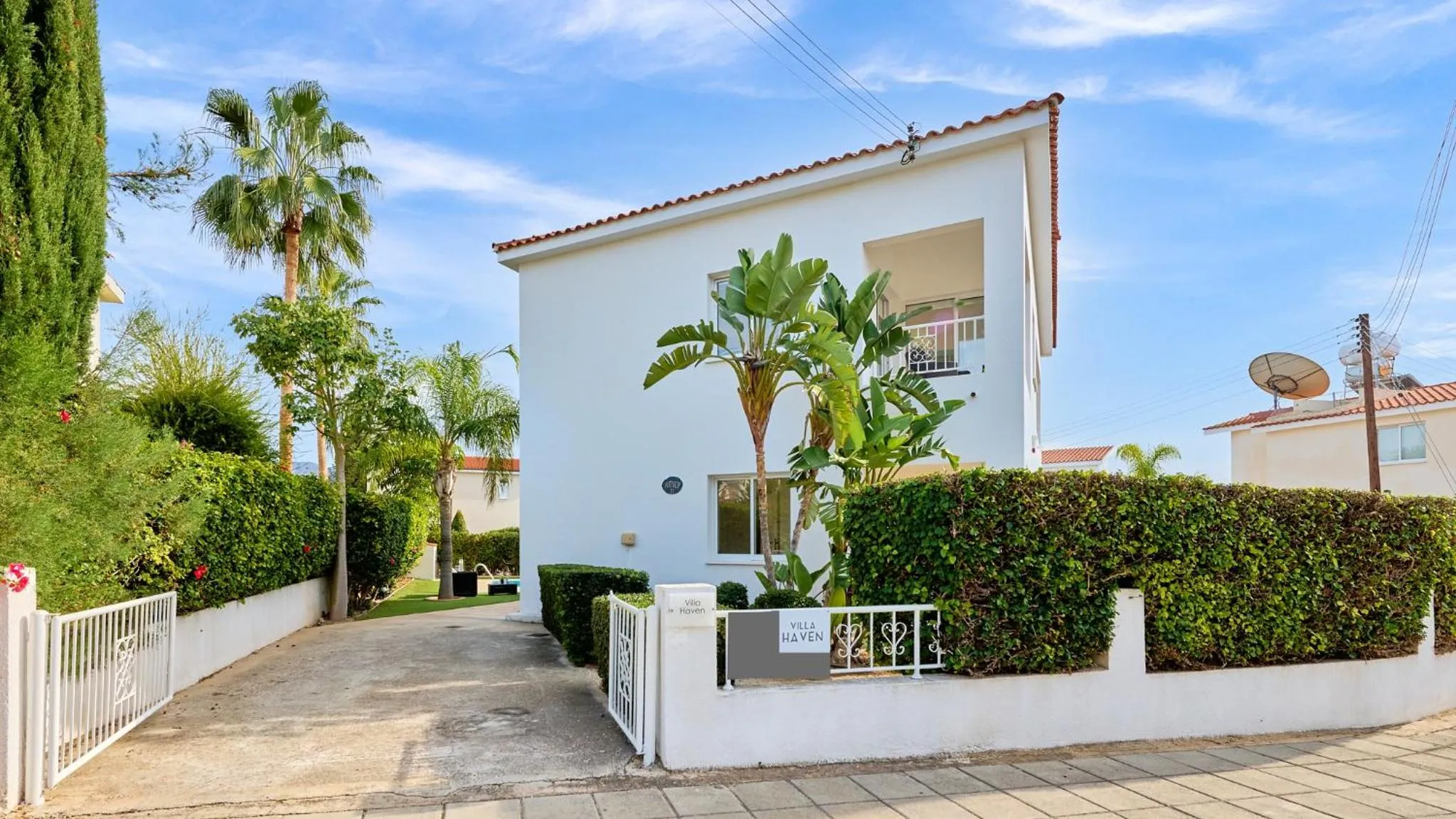 Facade/entrance in Villa Haven by Ezoria Villas