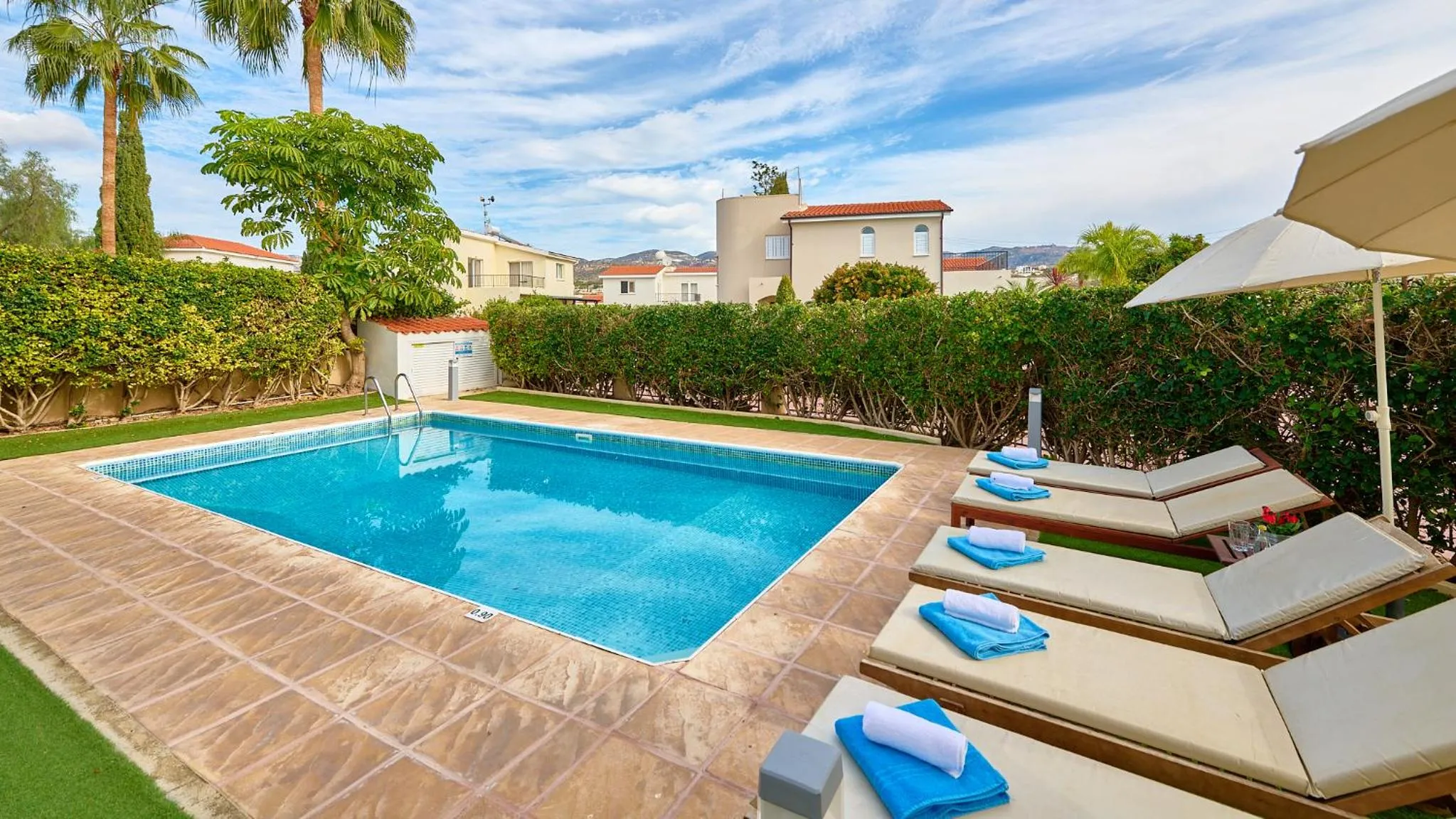 Garden in Villa Haven by Ezoria Villas