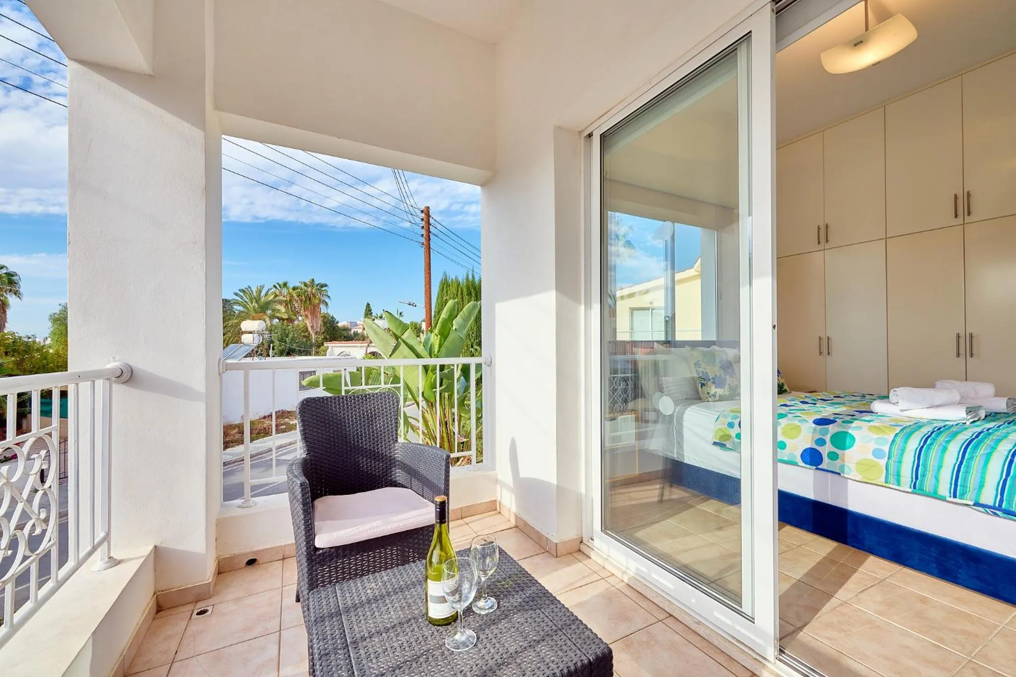 Balcony/Terrace, Bed in Villa Haven by Ezoria Villas