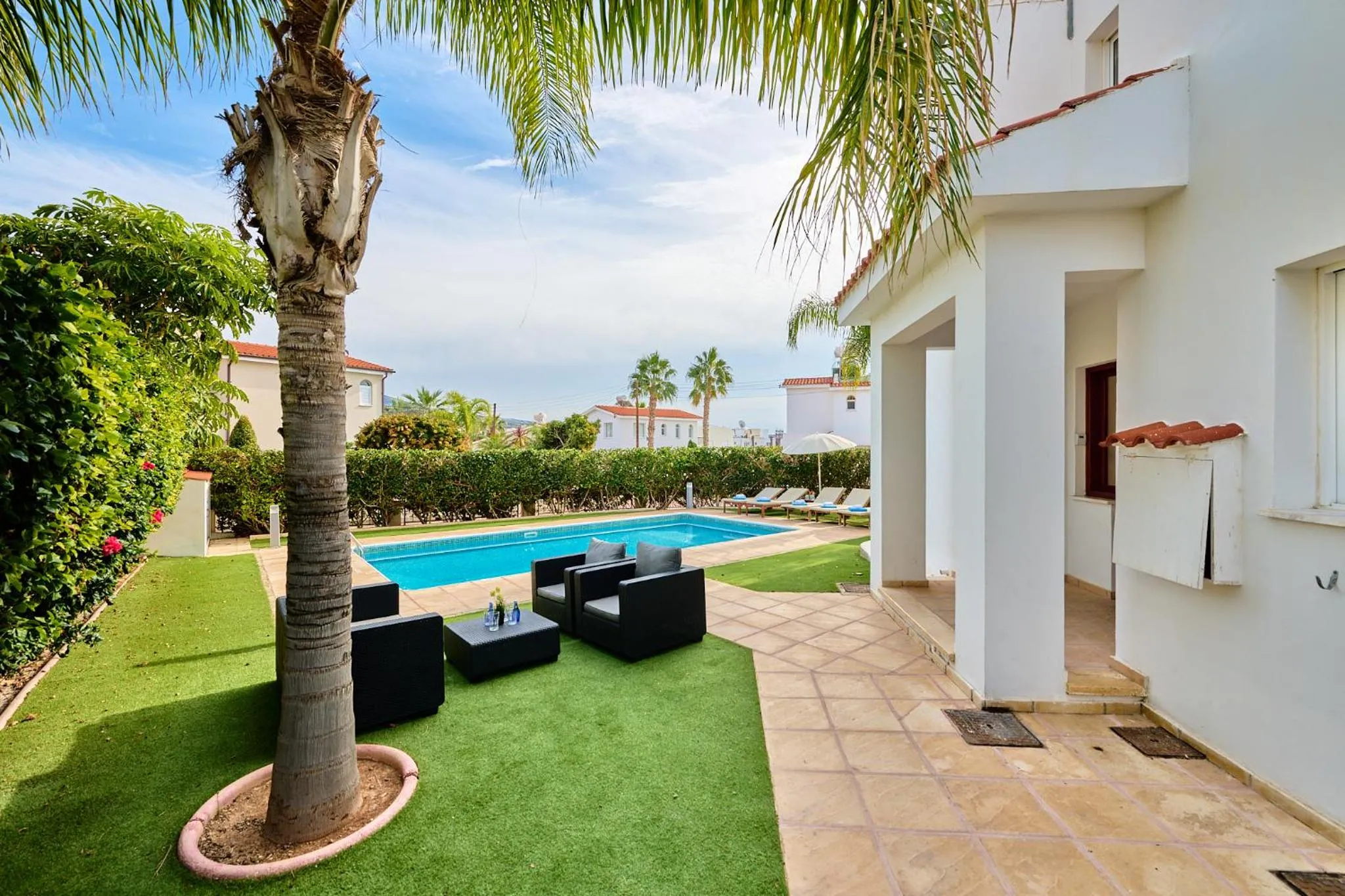 Patio in Villa Haven by Ezoria Villas