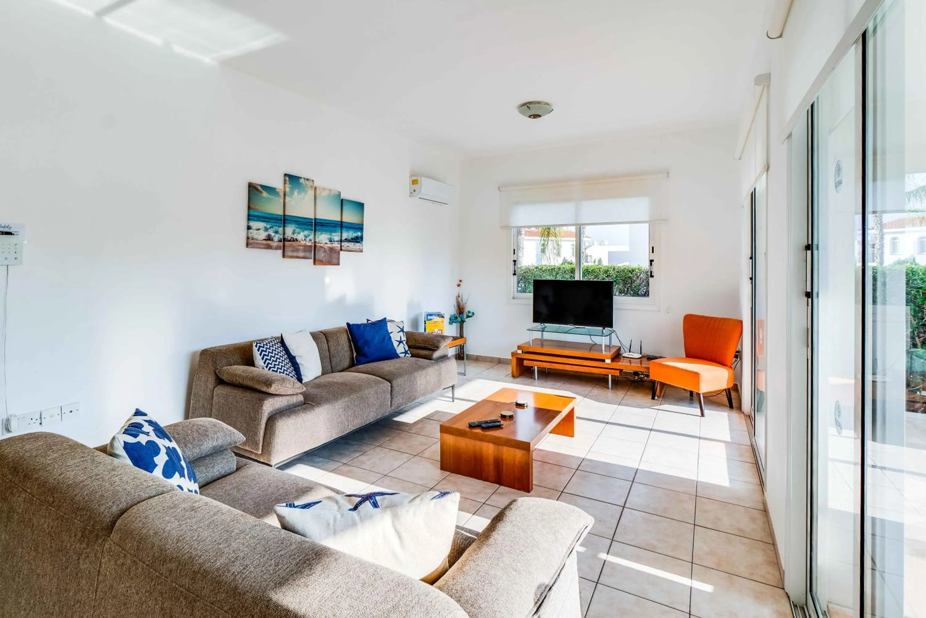 TV and multimedia in Villa Haven by Ezoria Villas