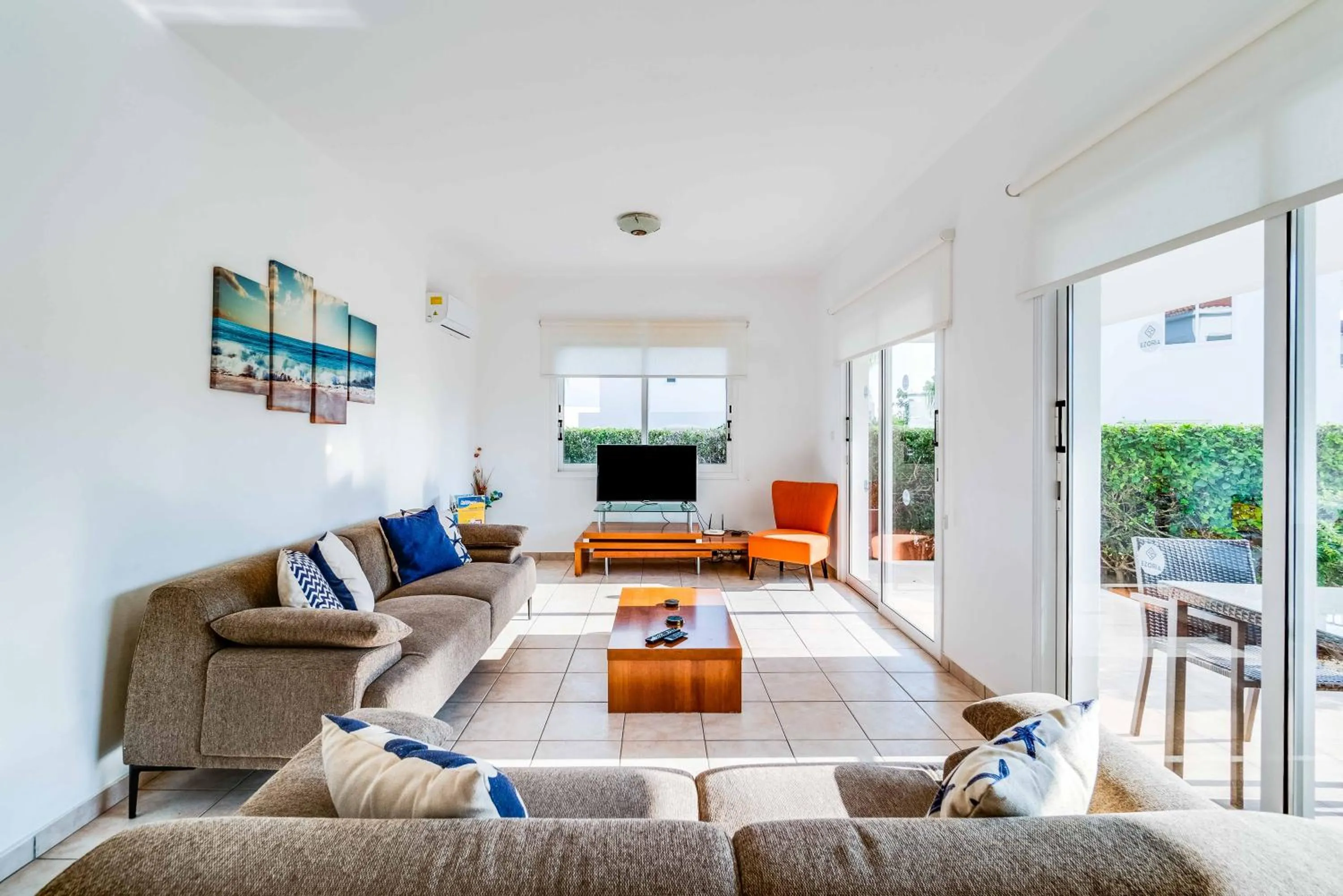 TV and multimedia in Villa Haven by Ezoria Villas