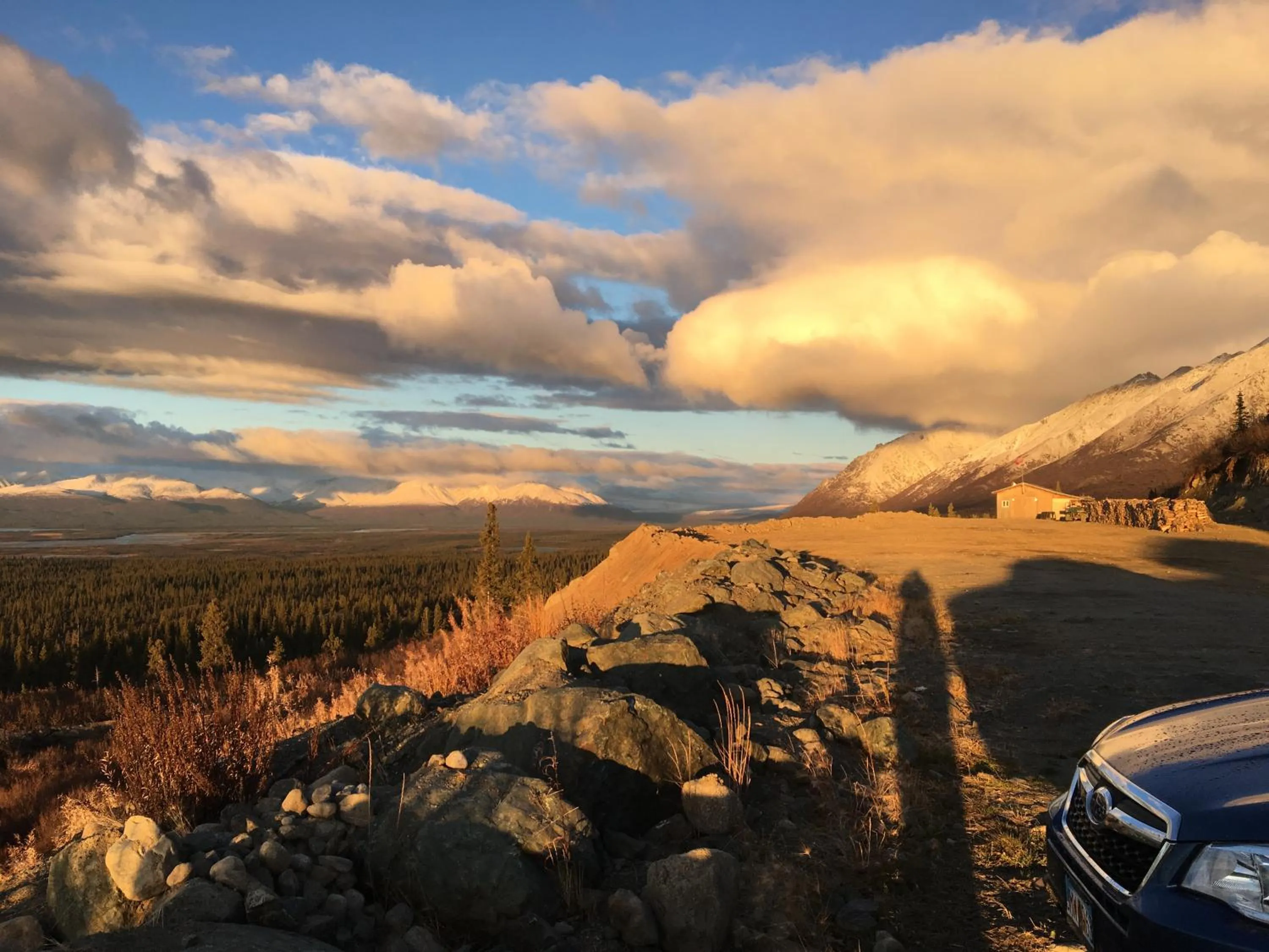 Mountain view in Alpine Creek Lodge