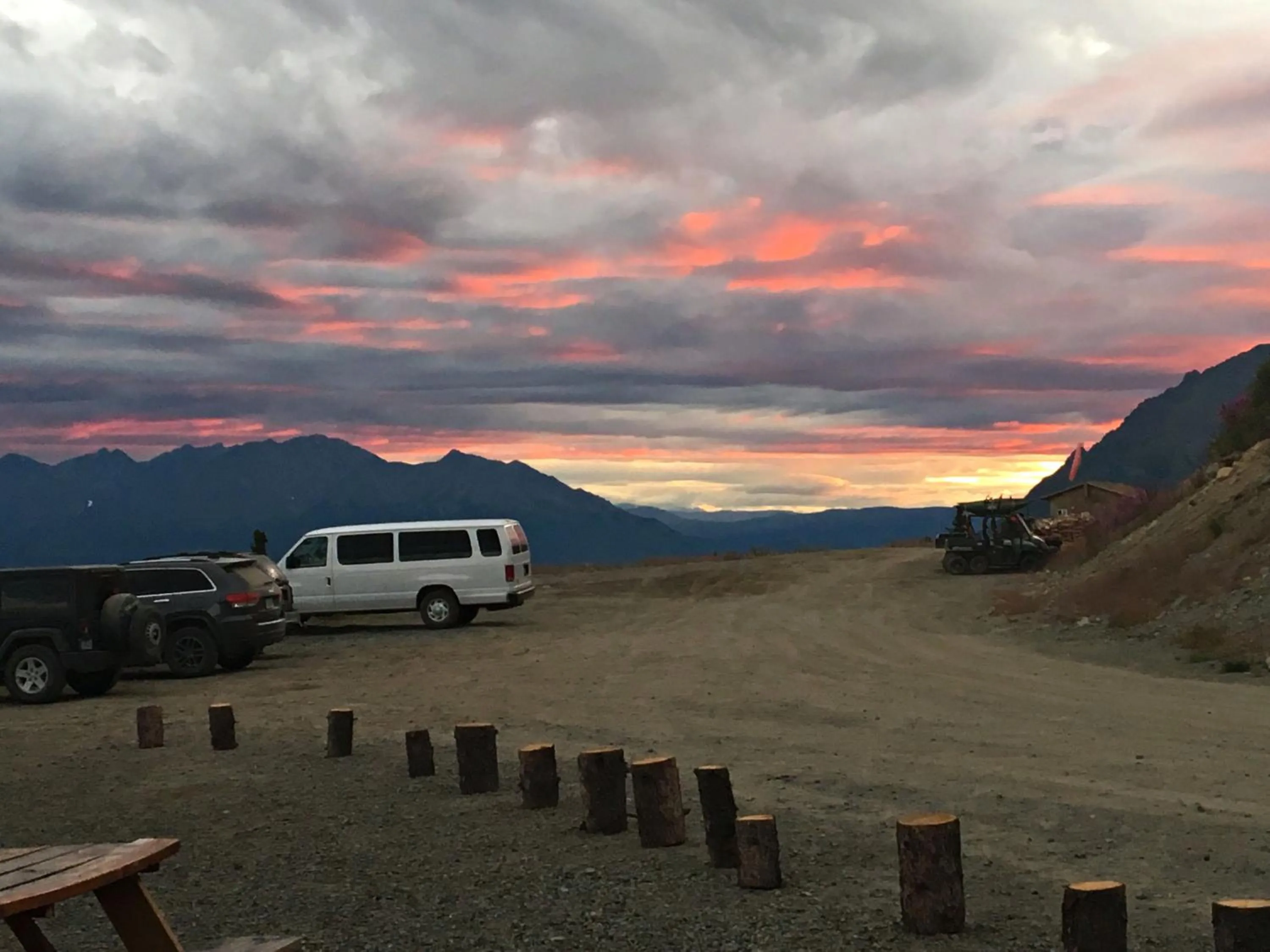Mountain view in Alpine Creek Lodge