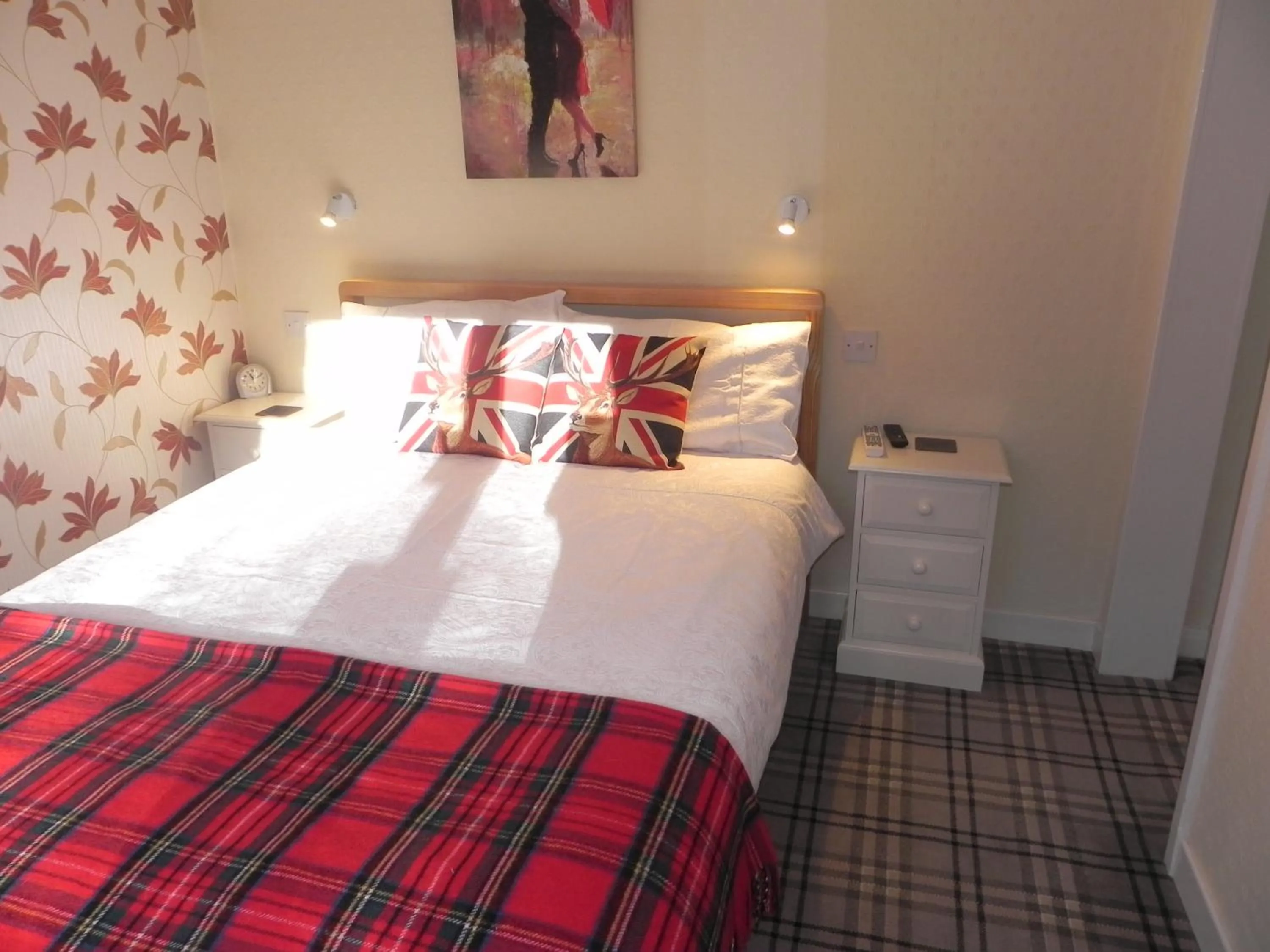 Bed in glenardran house