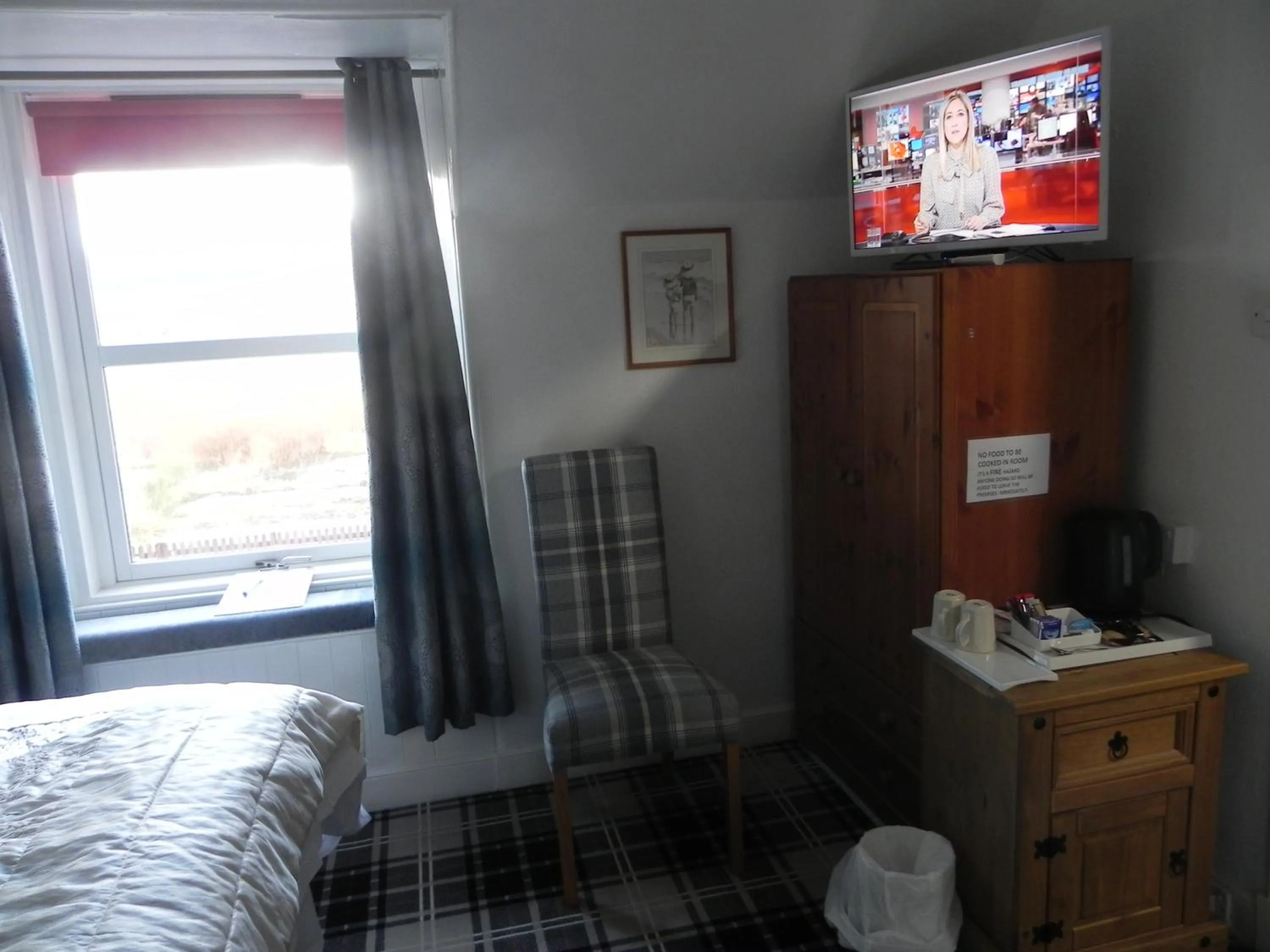 Bed in glenardran house