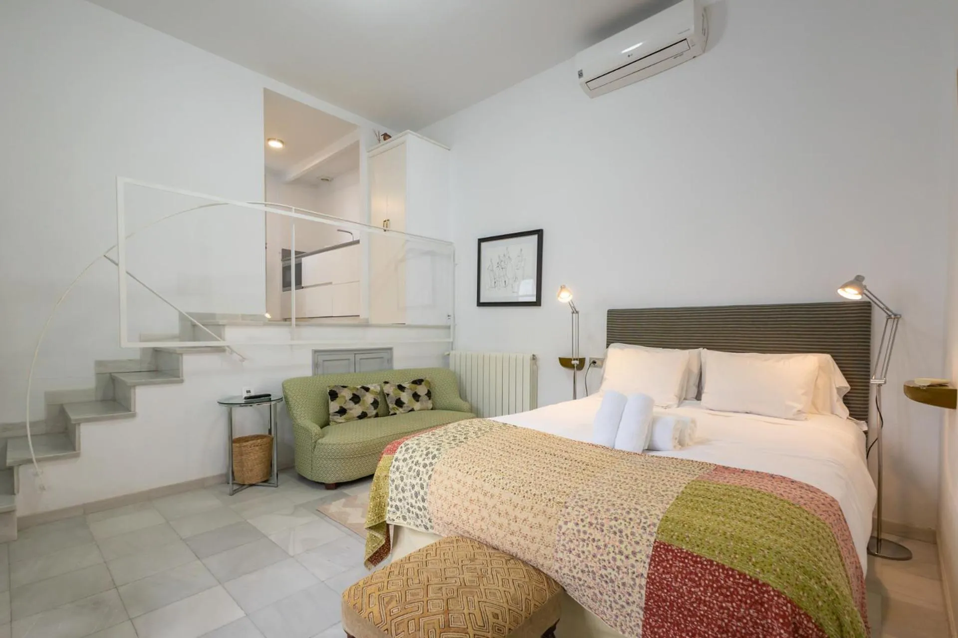 Bed in Palacio Marmoles by Valcambre